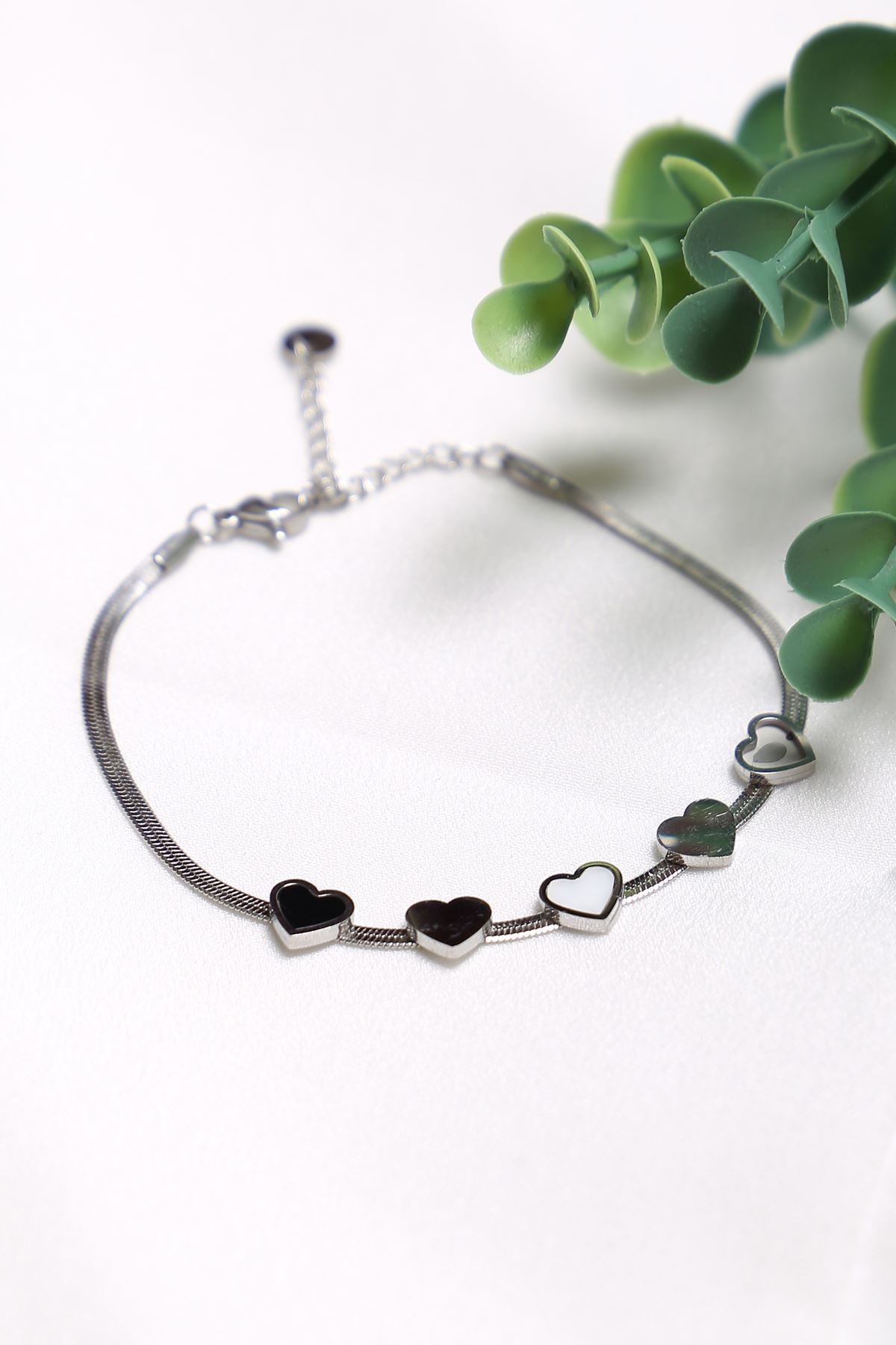 Çelik Bileklik Gümüş3 - 18187.1805.