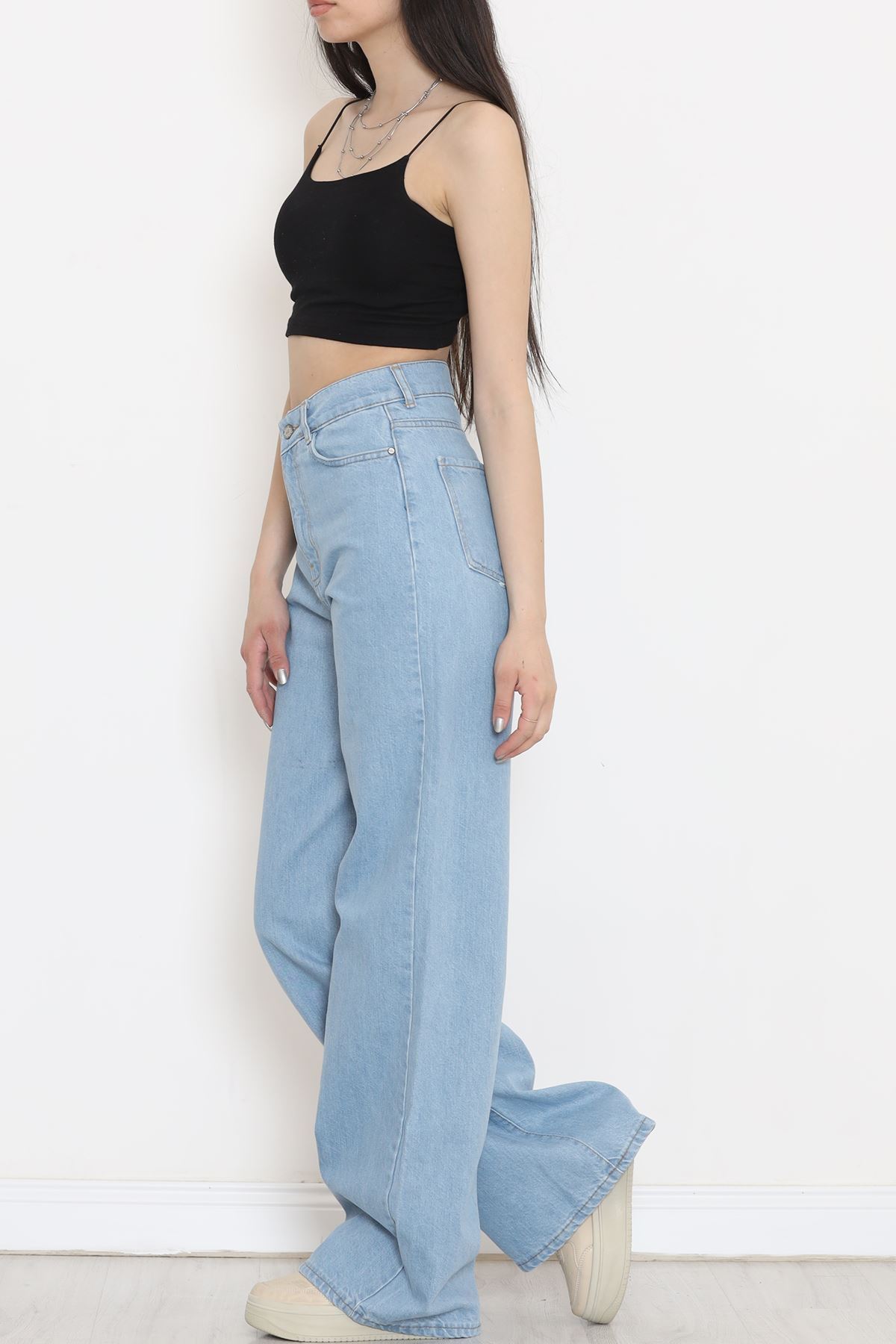 Palazzo Kot Pantolon Açıkmavi - 18258.1831.