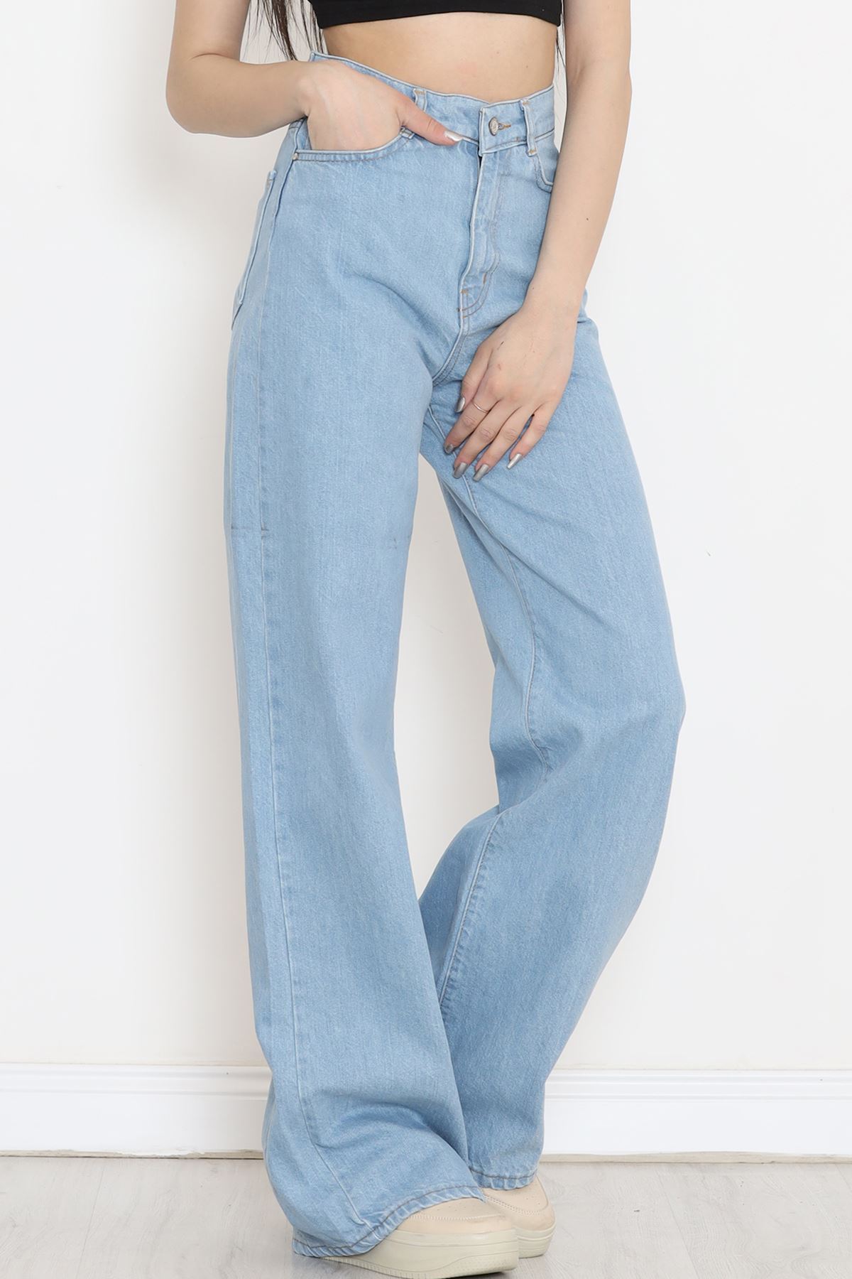 Palazzo Kot Pantolon Açıkmavi - 18258.1831.