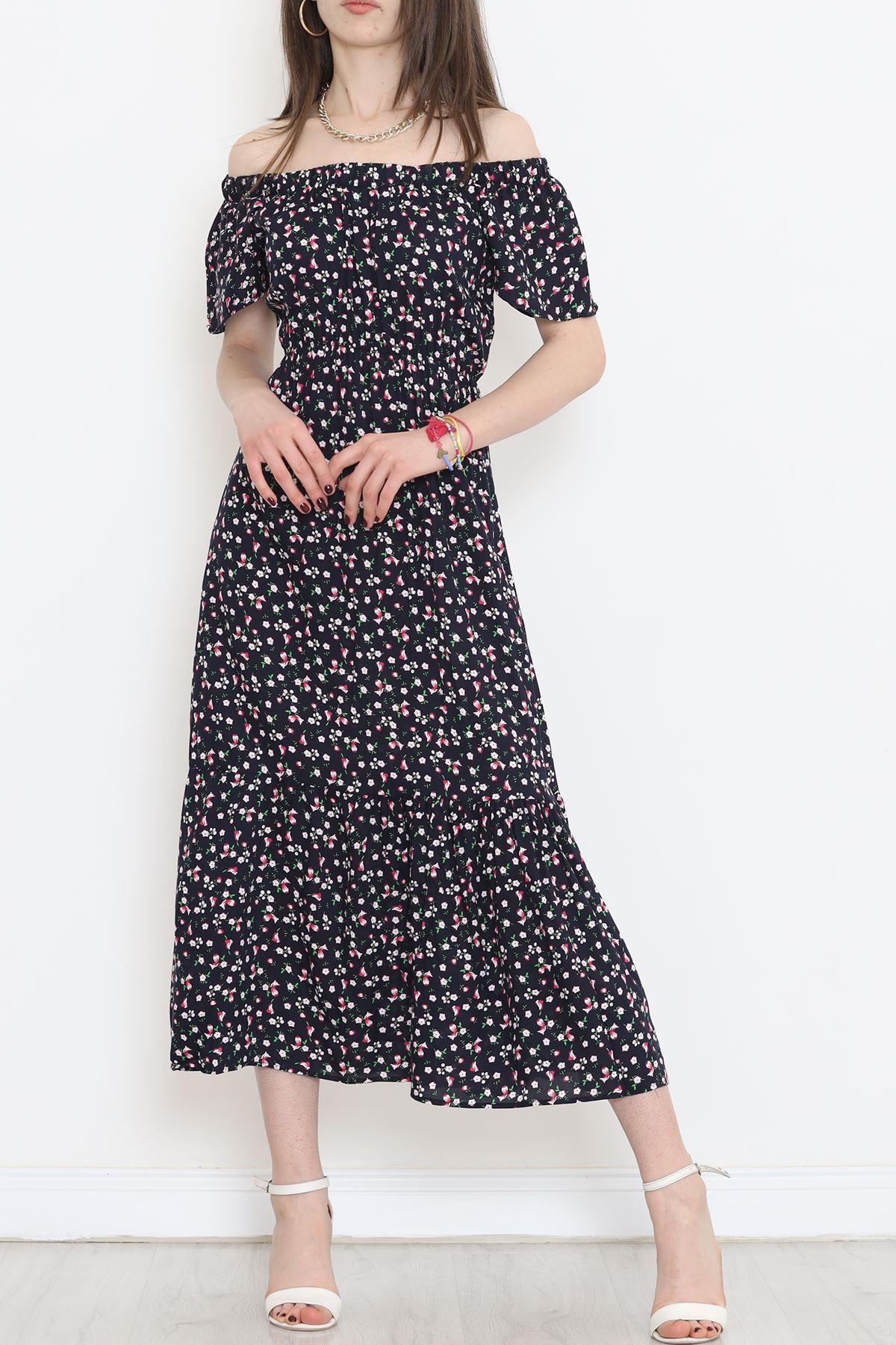 Madonna Yaka Elbise Lacivert - 152335.701.