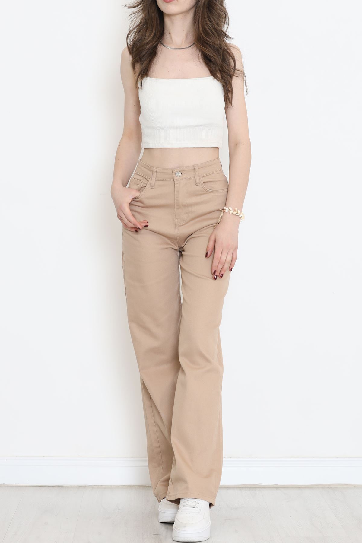 Palazzo Kot Pantolon Sütlükahve - 152480.299.