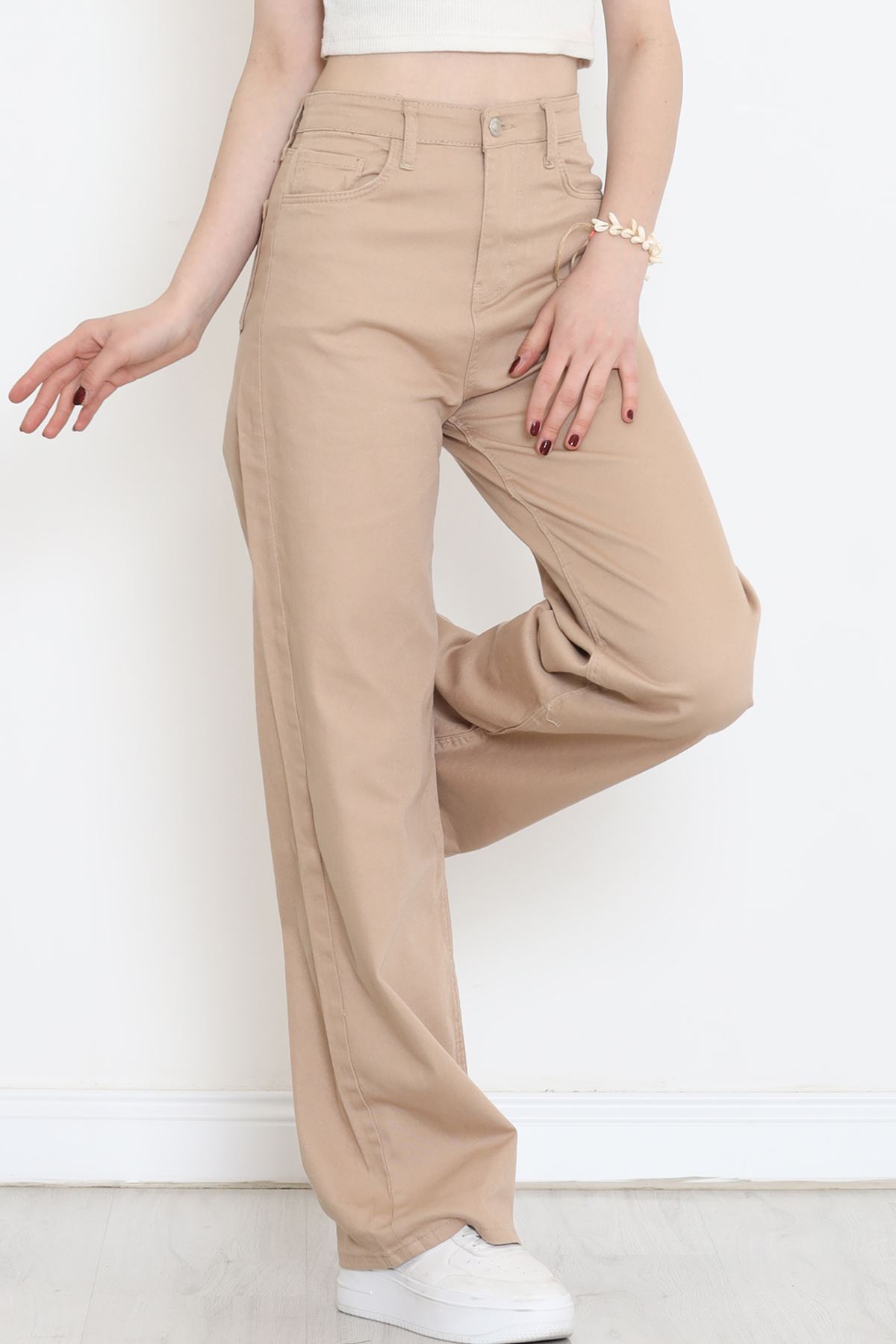 Palazzo Kot Pantolon Sütlükahve - 152480.299.