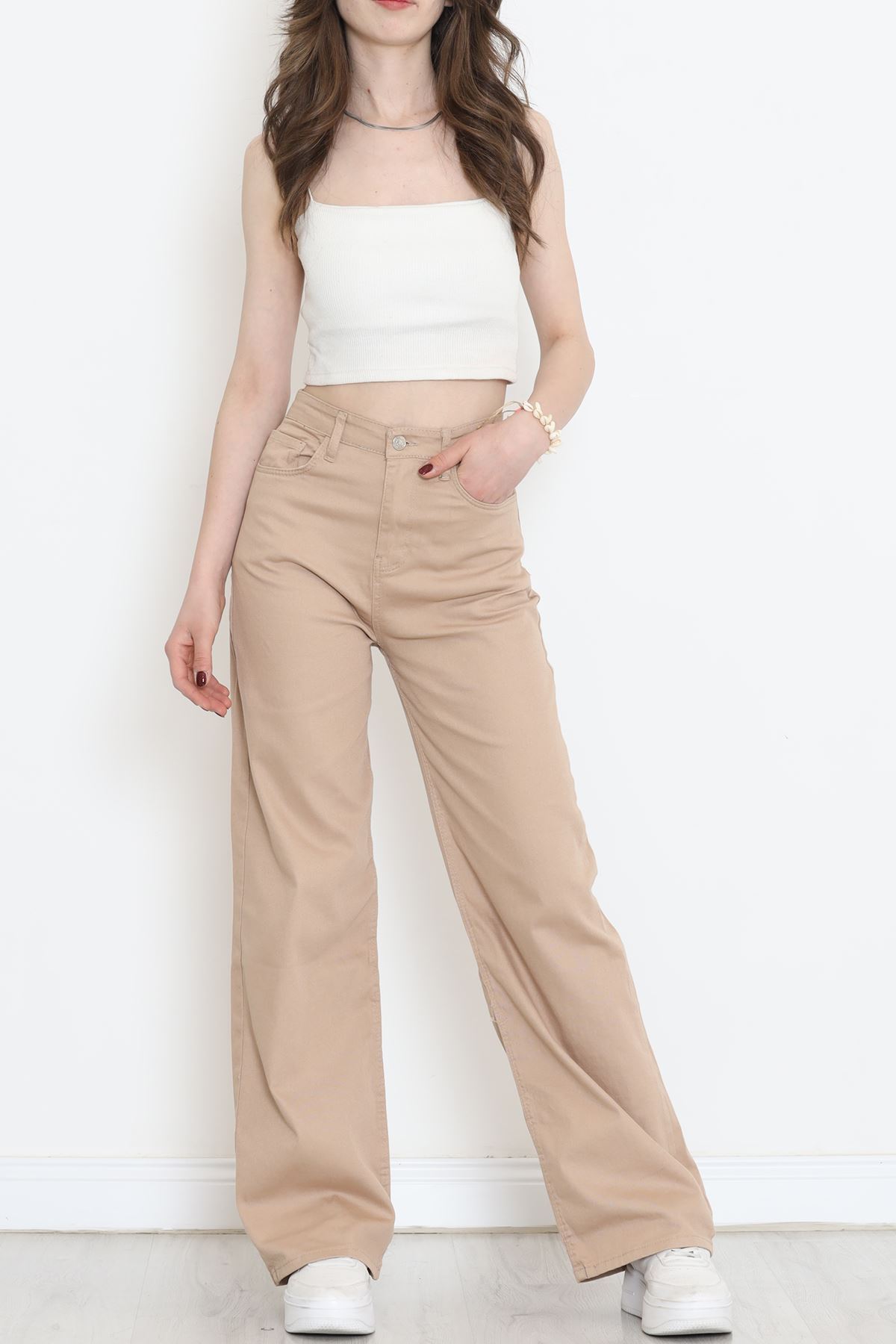 Palazzo Kot Pantolon Sütlükahve - 152480.299.