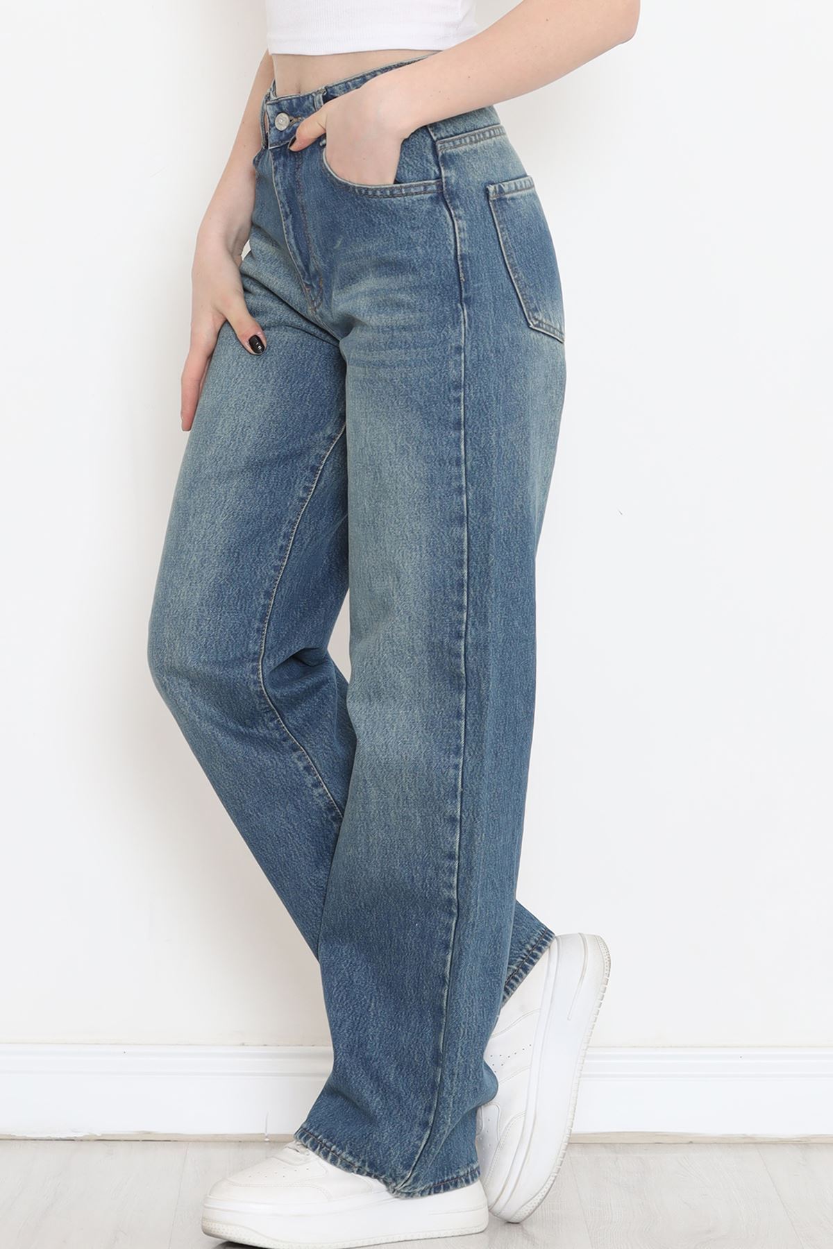 Tintli Palazzo Kot Pantolon Mavitint - 18253.1831.