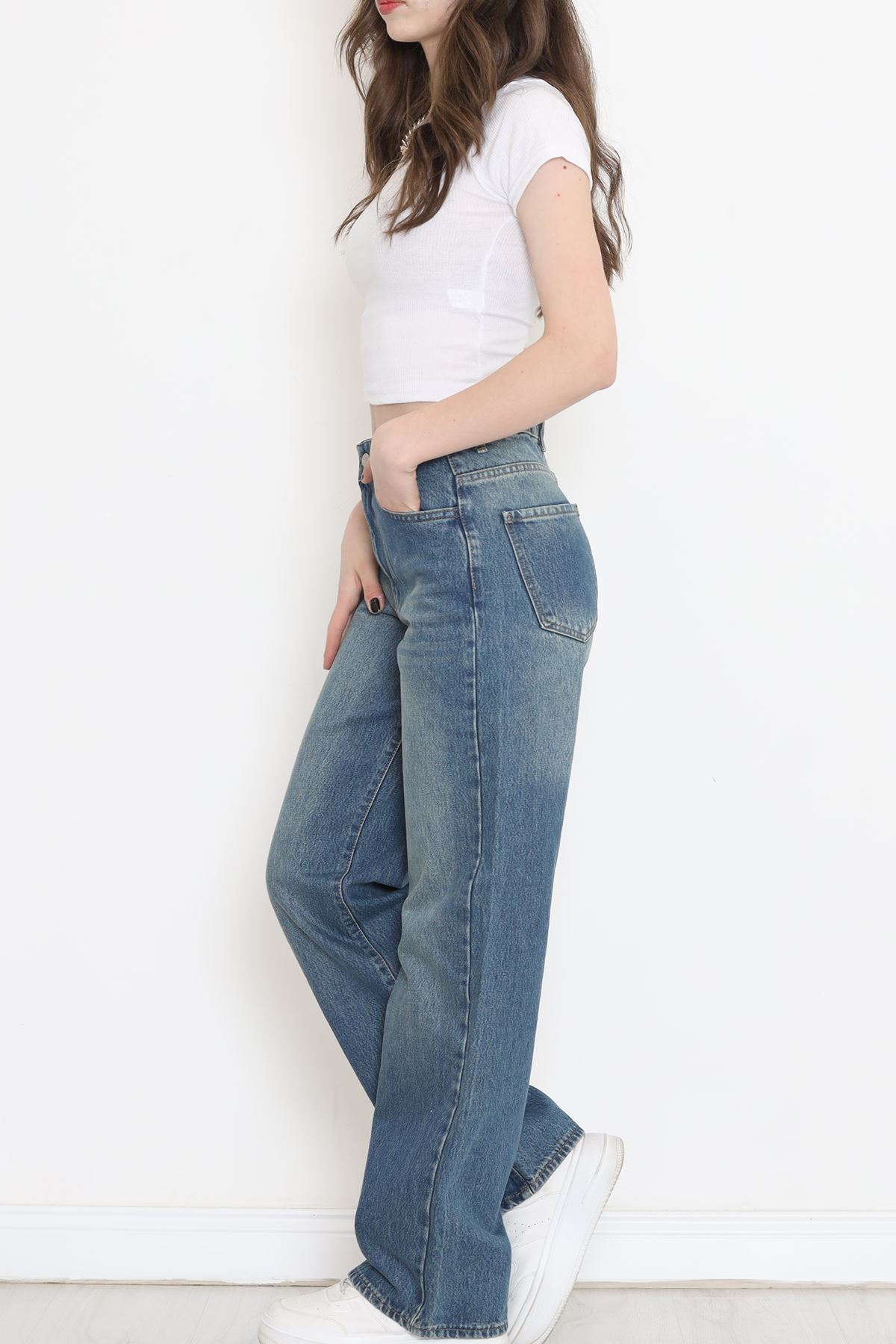 Tintli Palazzo Kot Pantolon Mavitint - 18253.1831.