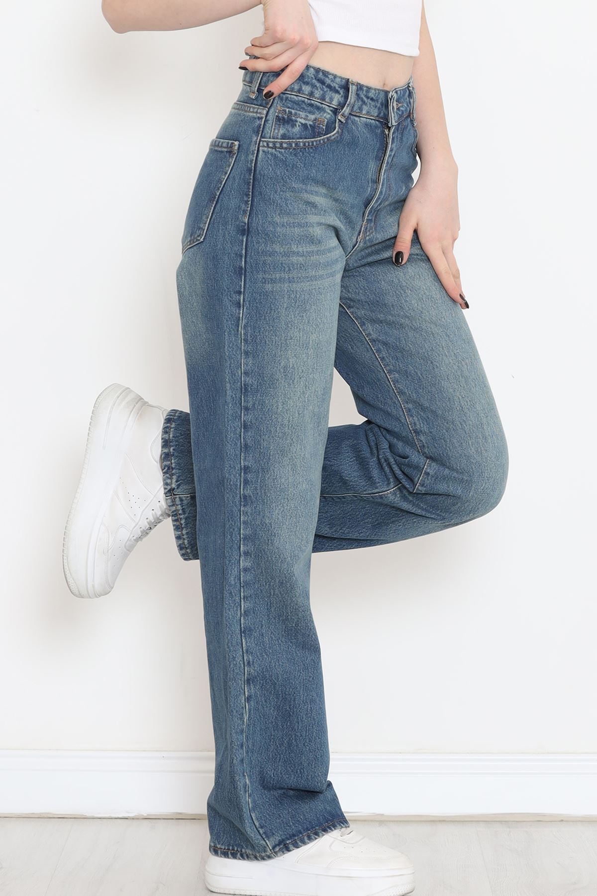 Tintli Palazzo Kot Pantolon Mavitint - 18253.1831.