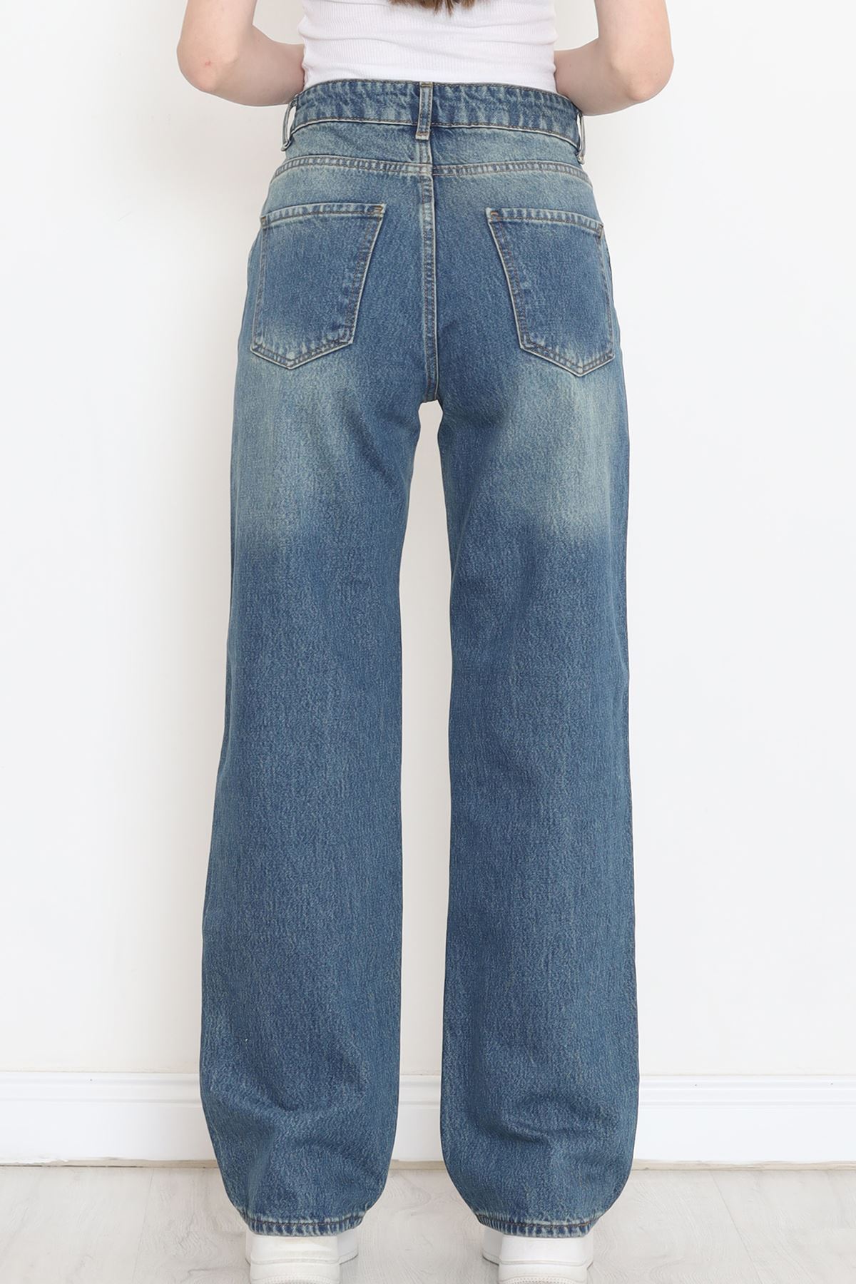 Tintli Palazzo Kot Pantolon Mavitint - 18253.1831.