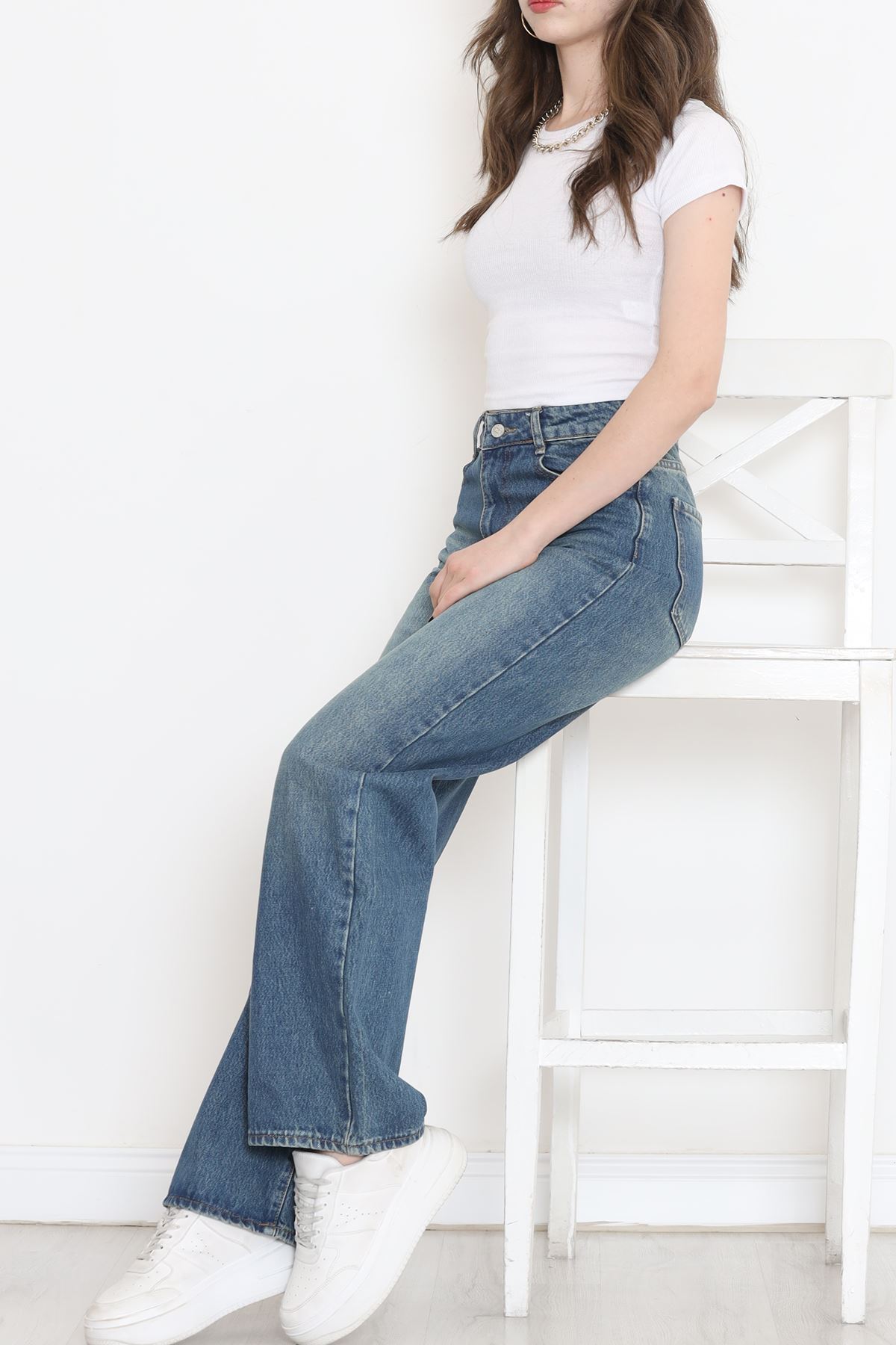 Tintli Palazzo Kot Pantolon Mavitint - 18253.1831.