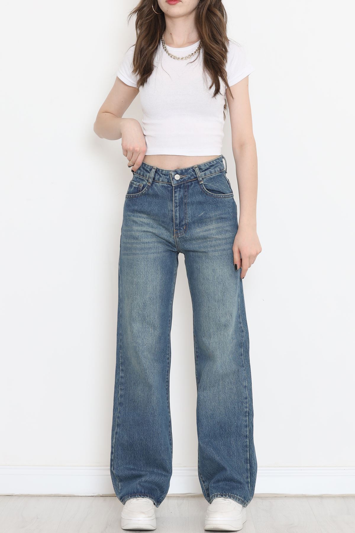 Tintli Palazzo Kot Pantolon Mavitint - 18253.1831.