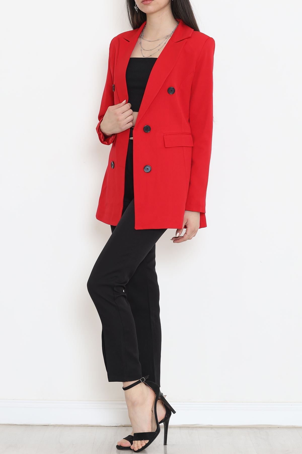 Blazer Ceket Kırmızı - 15528.791.
