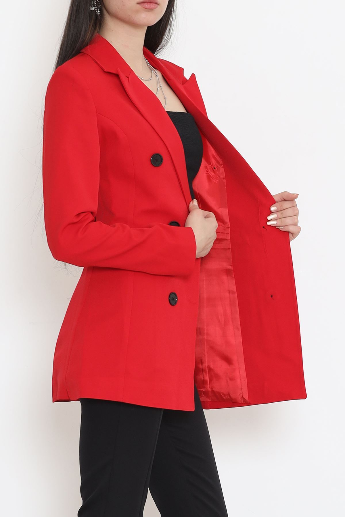 Blazer Ceket Kırmızı - 15528.791.