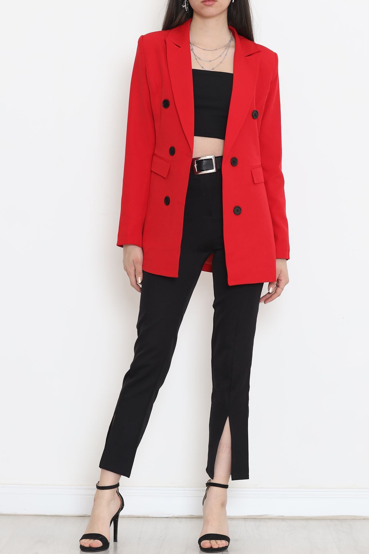 Blazer Ceket Kırmızı - 15528.791.