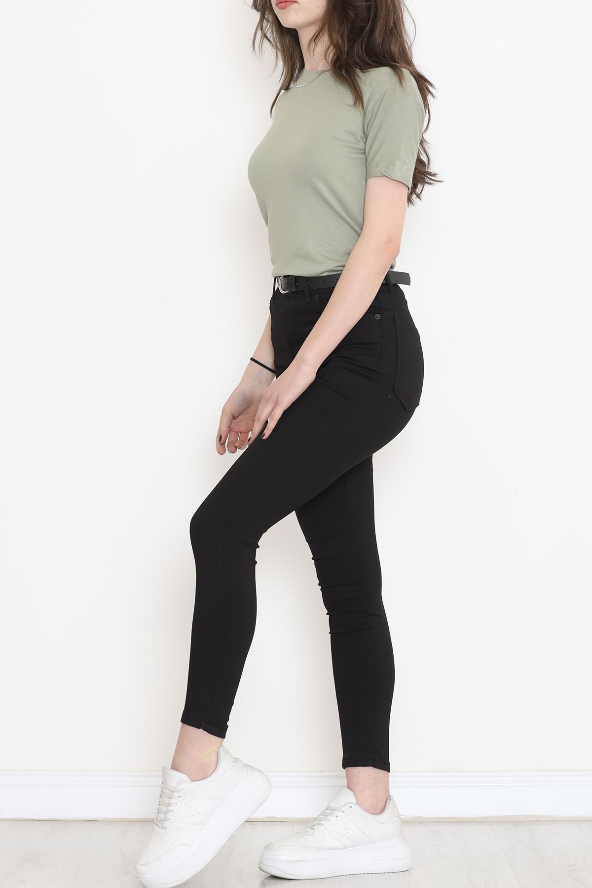 Bisiklet Yaka Kısa Kol Body Çağla - 20248.1778.