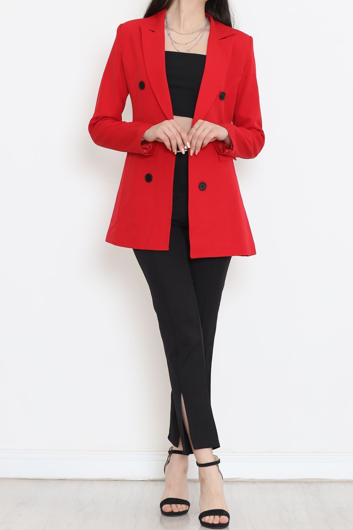 Blazer Ceket Kırmızı - 15528.791.