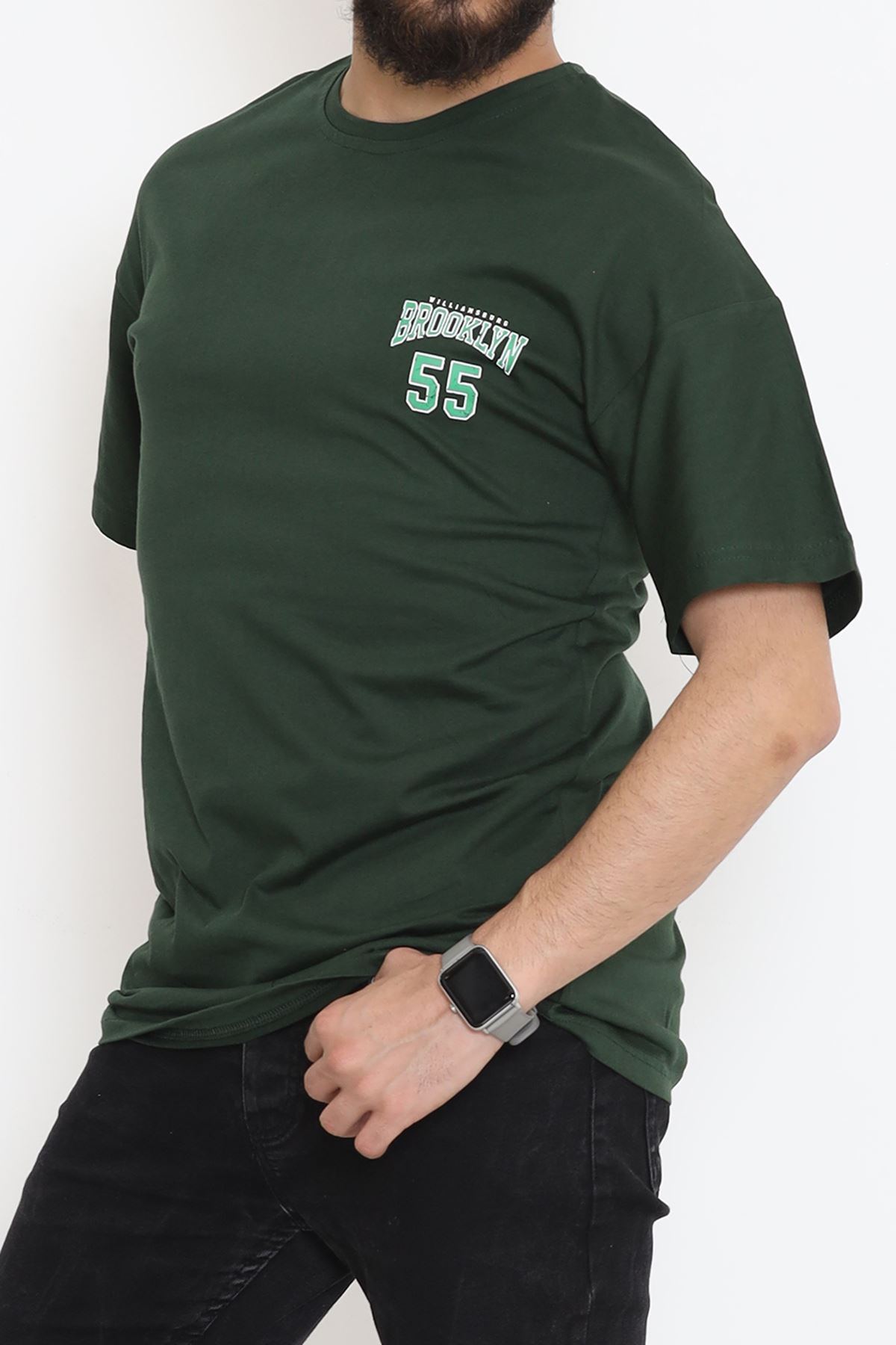 Baskılı Tişört Zümrüt - 17381.1778.