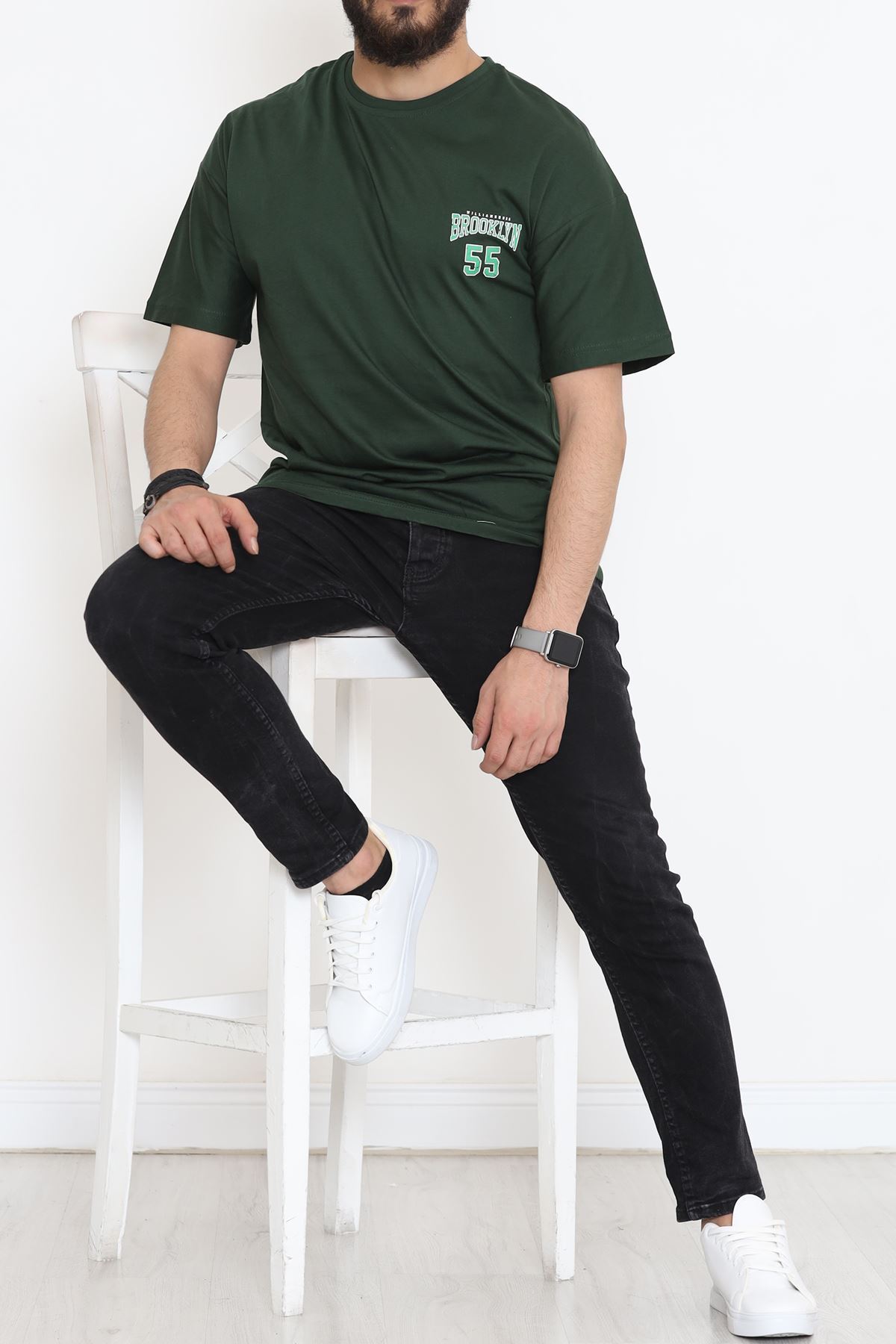 Baskılı Tişört Zümrüt - 17381.1778.