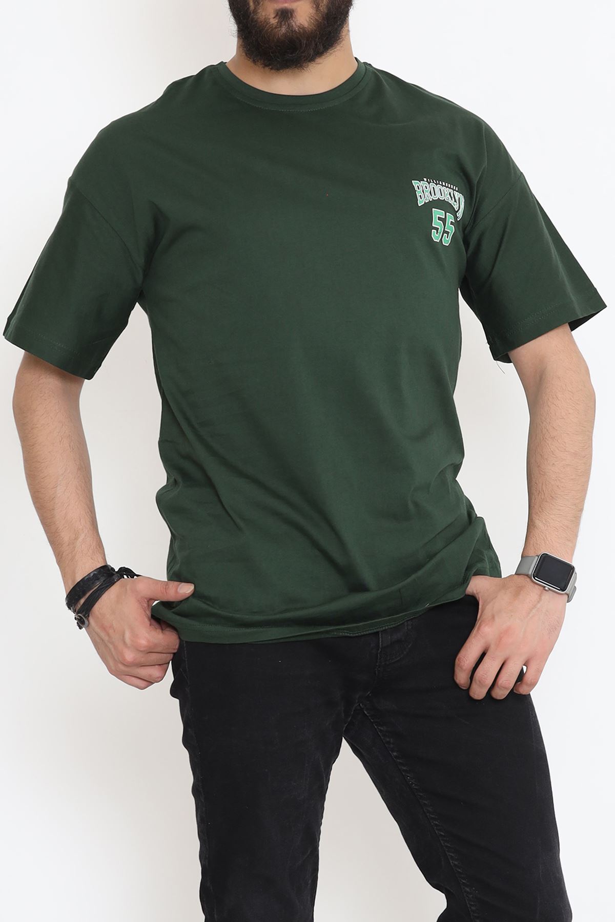 Baskılı Tişört Zümrüt - 17381.1778.