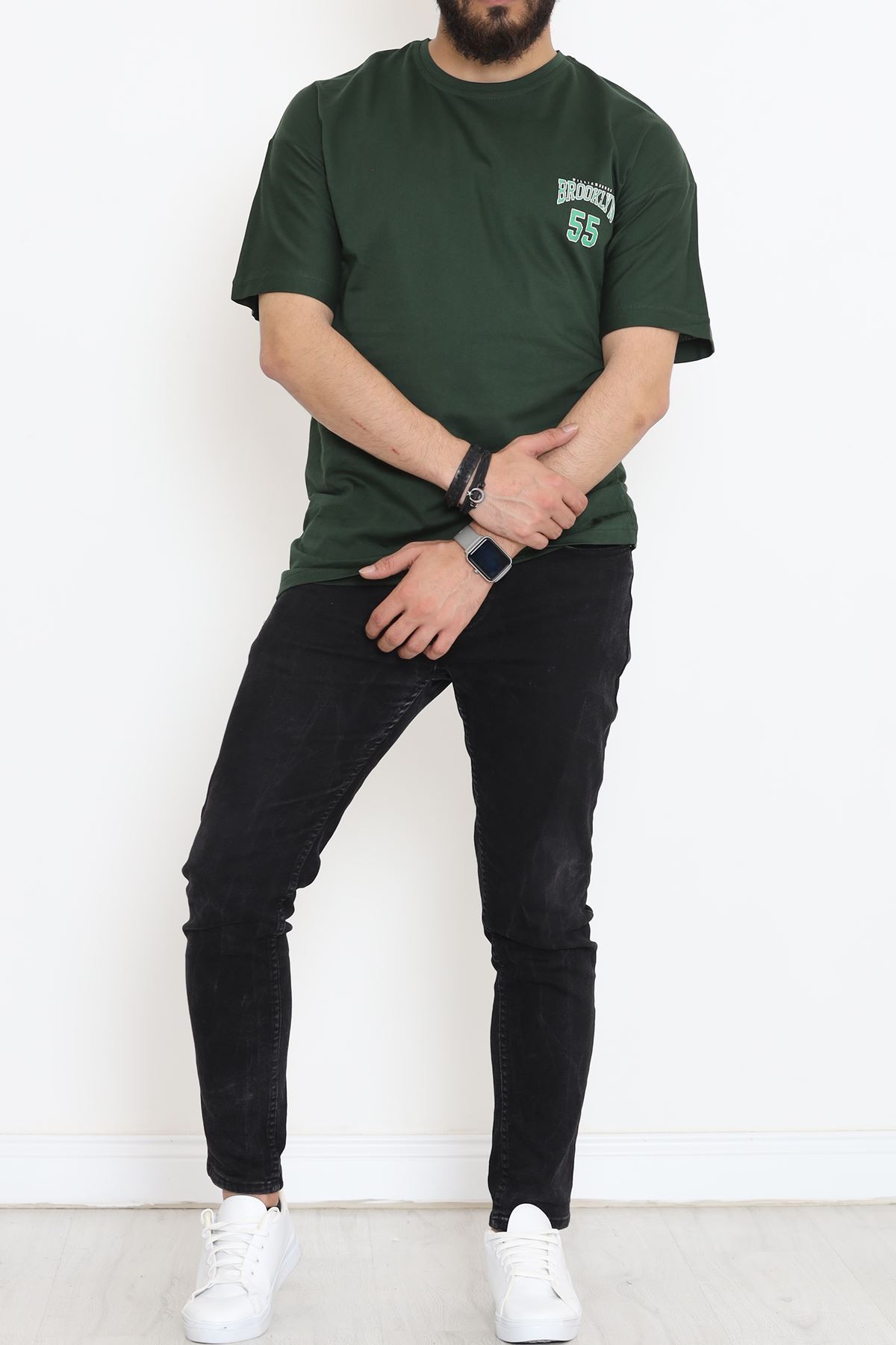 Baskılı Tişört Zümrüt - 17381.1778.