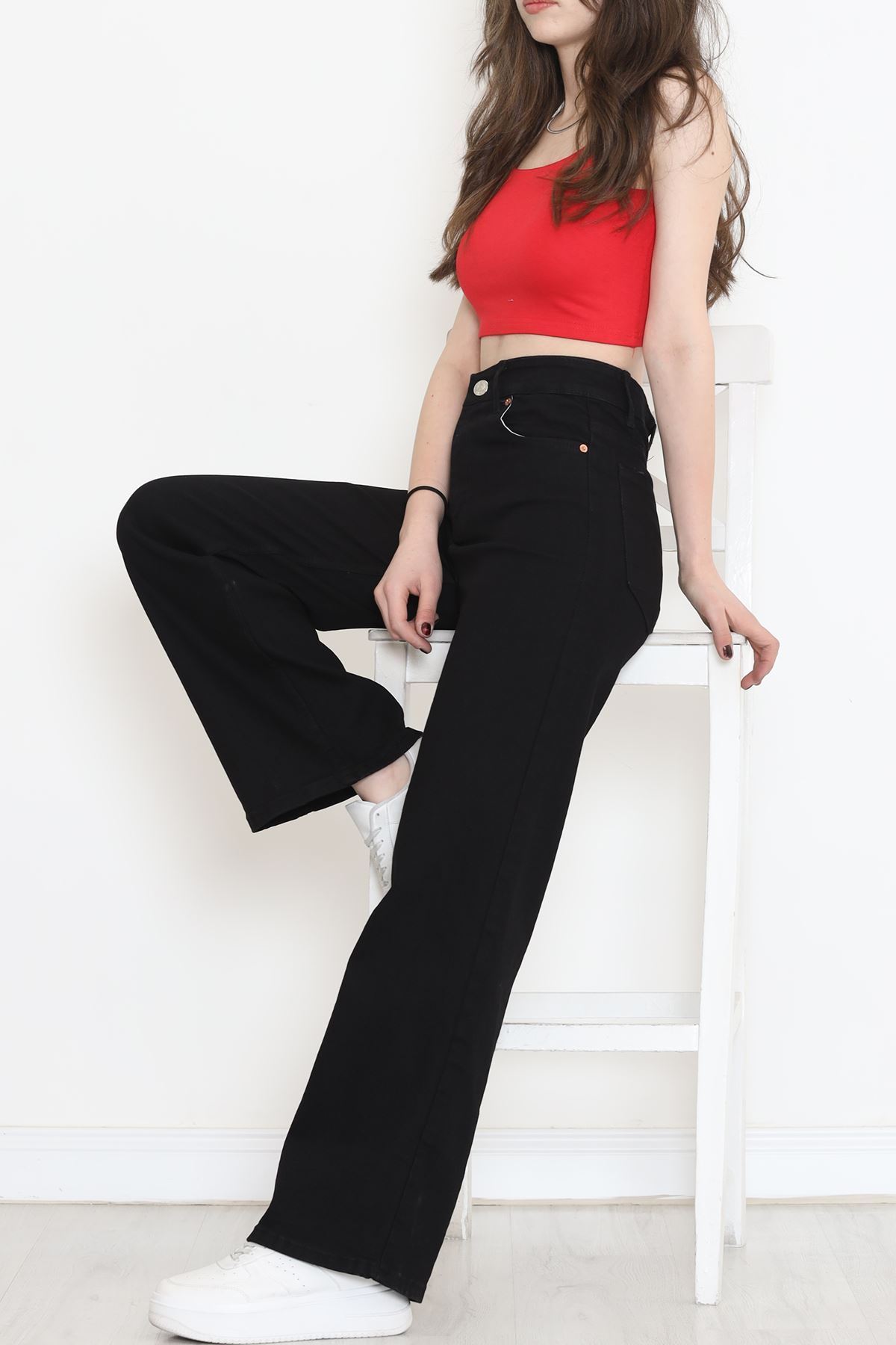 Palazzo Kot Pantolon Siyah - 17285.1431.