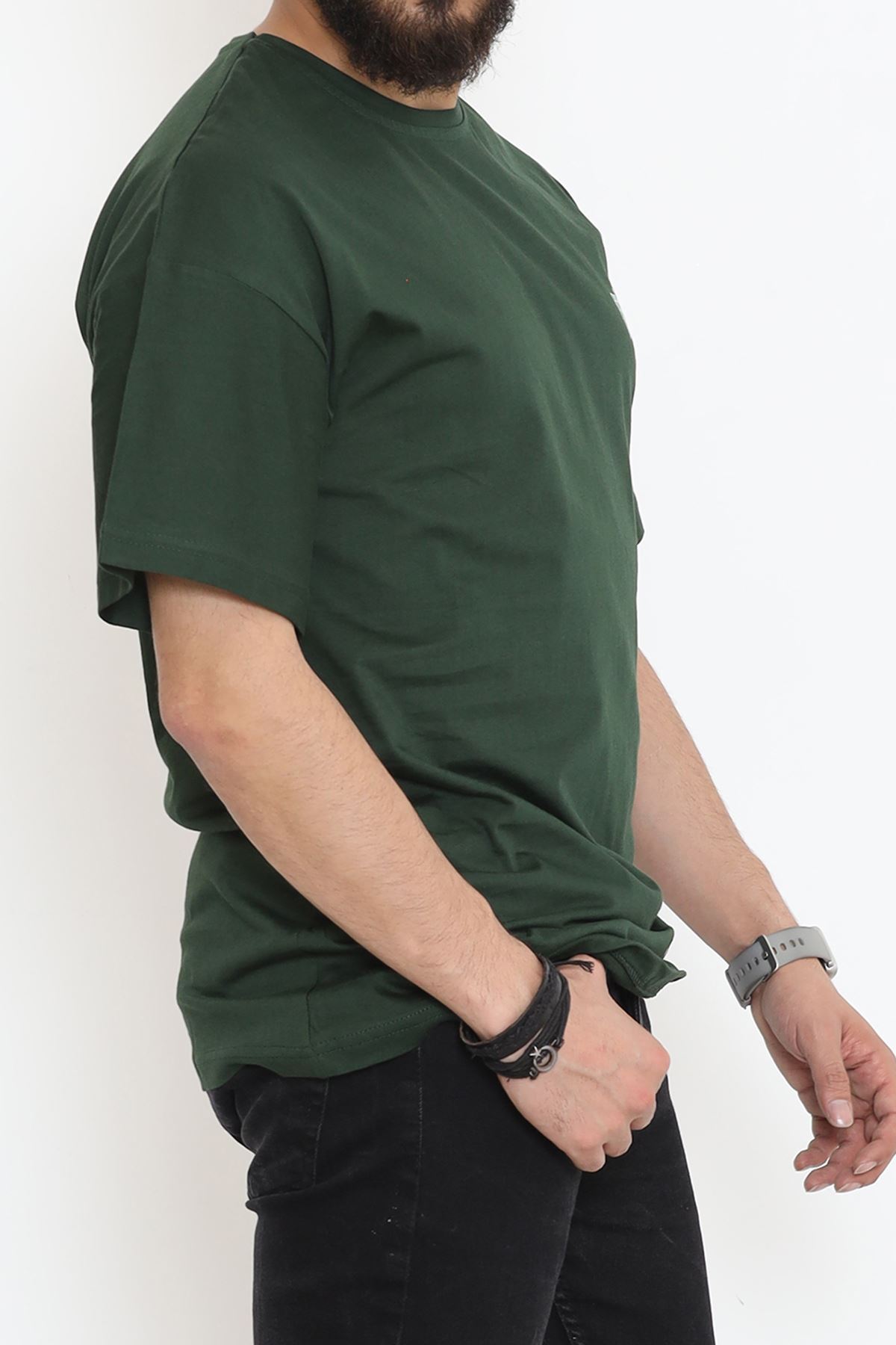 Baskılı Tişört Zümrüt - 17381.1778.