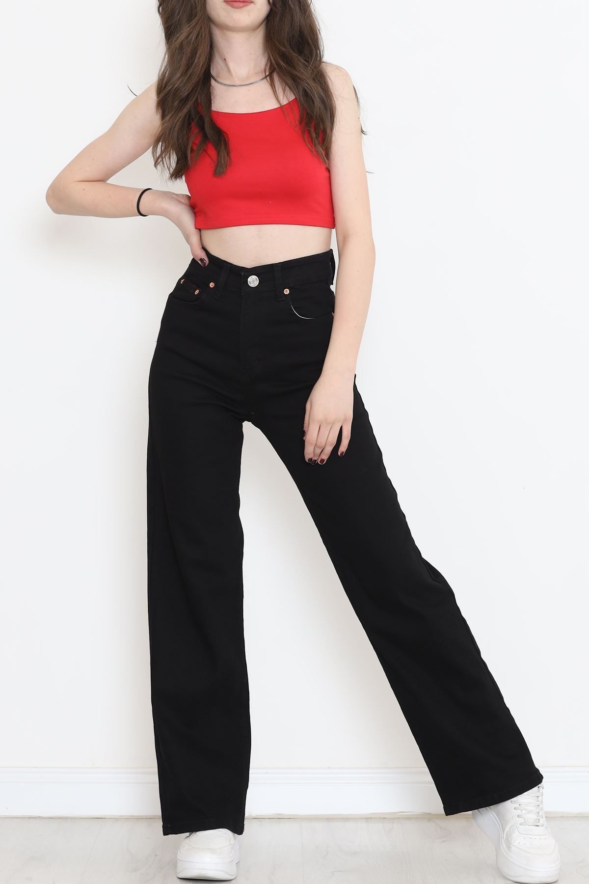 Palazzo Kot Pantolon Siyah - 17285.1431.