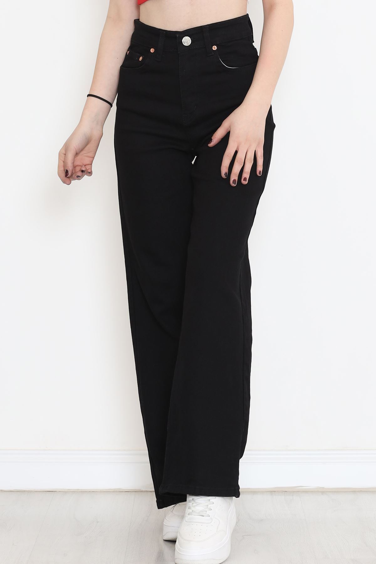 Palazzo Kot Pantolon Siyah - 17285.1431.