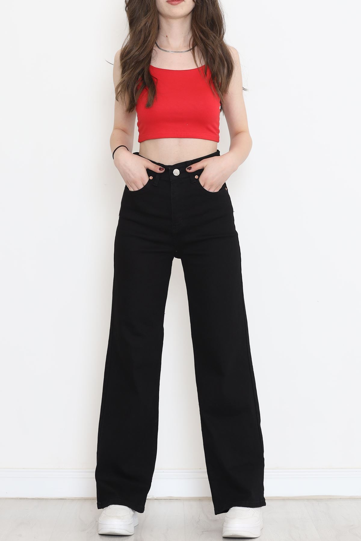 Palazzo Kot Pantolon Siyah - 17285.1431.