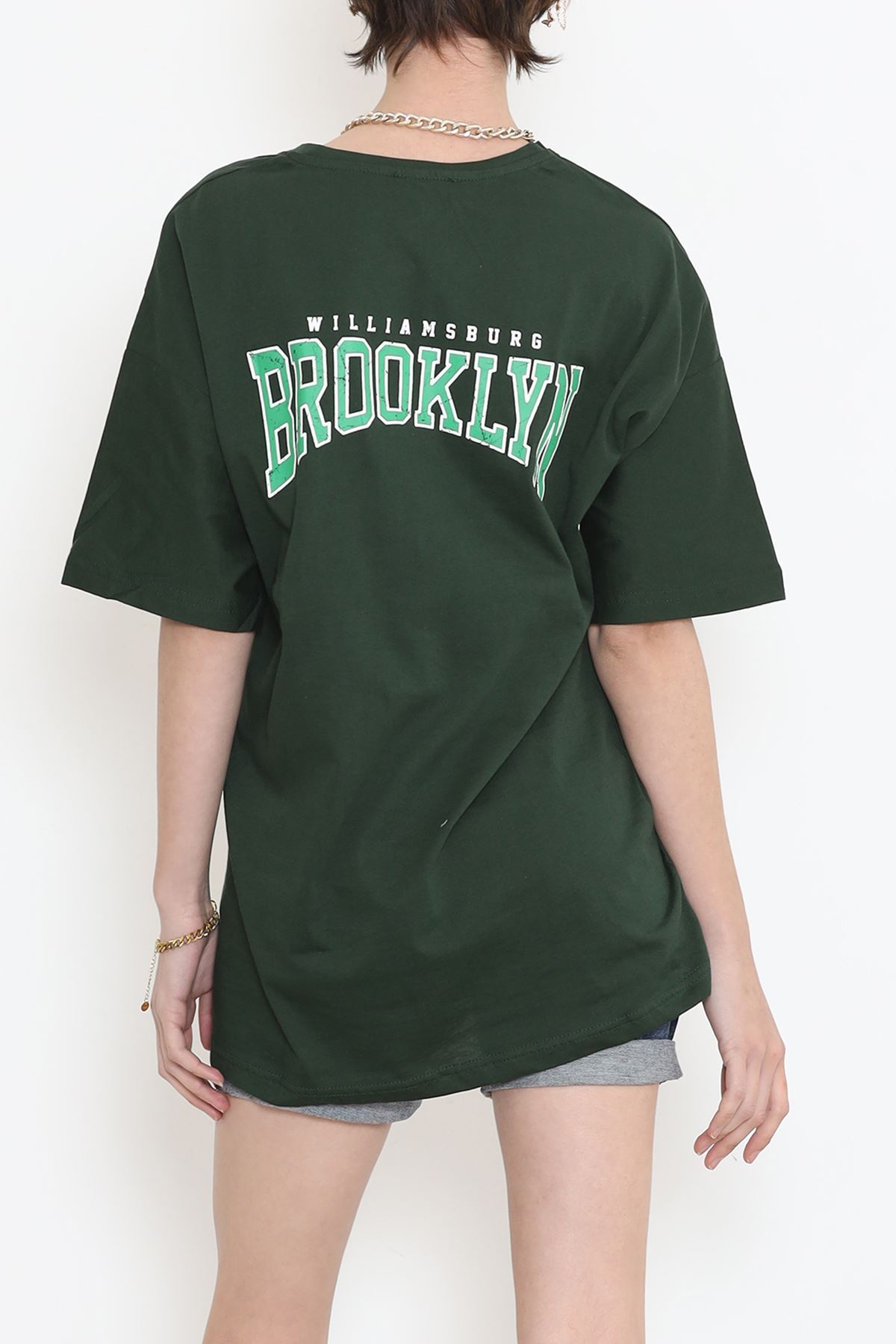 Baskılı Tişört Zümrüt - 17381.1778.