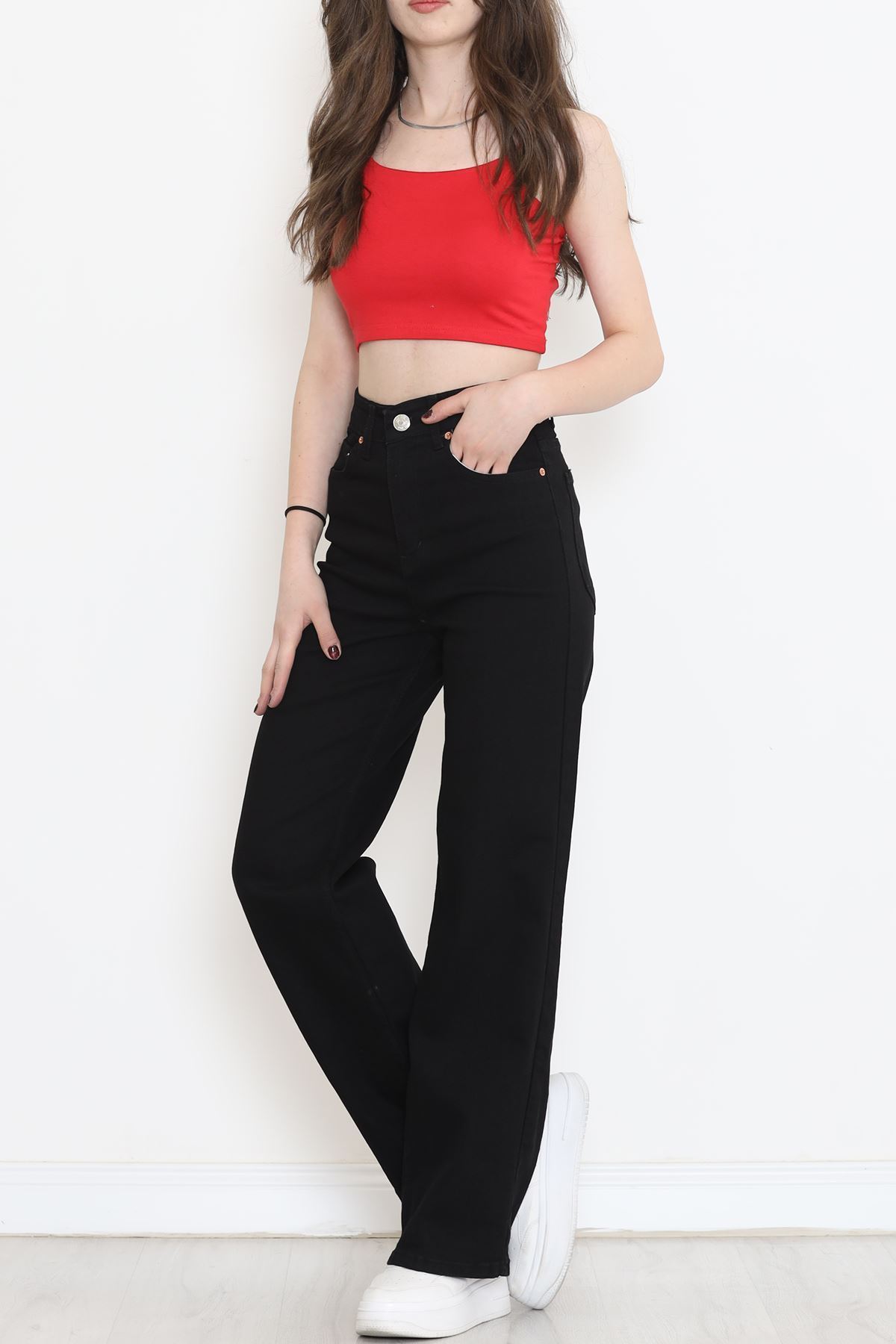 Palazzo Kot Pantolon Siyah - 17285.1431.