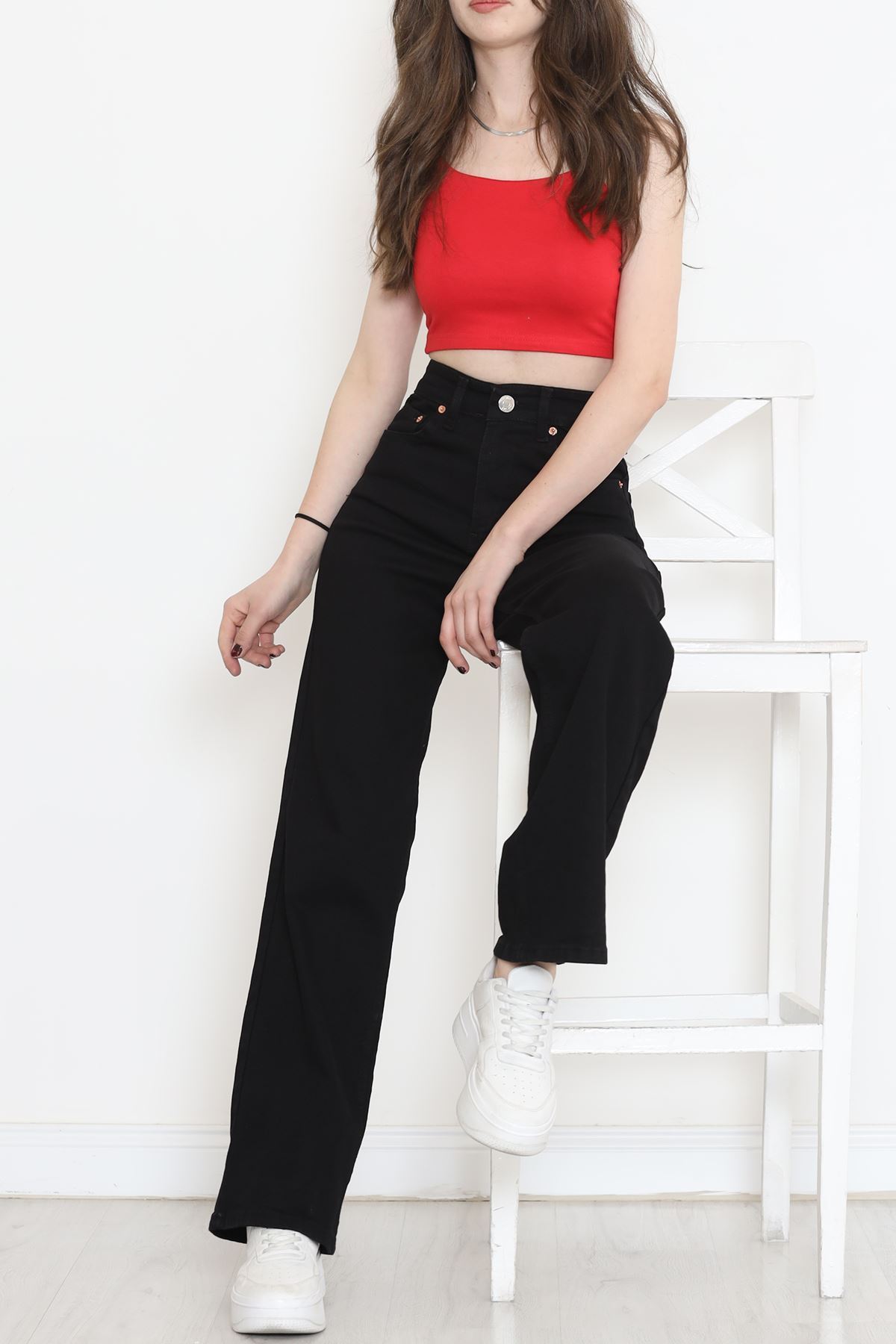 Palazzo Kot Pantolon Siyah - 17285.1431.