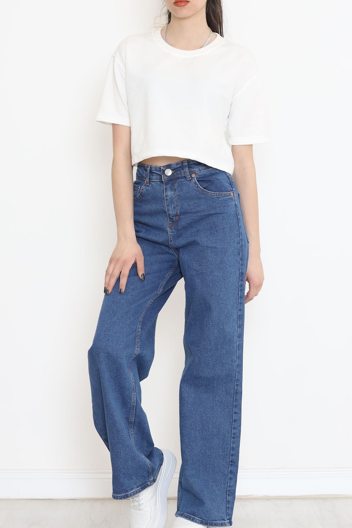 Palazzo Kot Pantolon Mavi2 - 17285.1431.