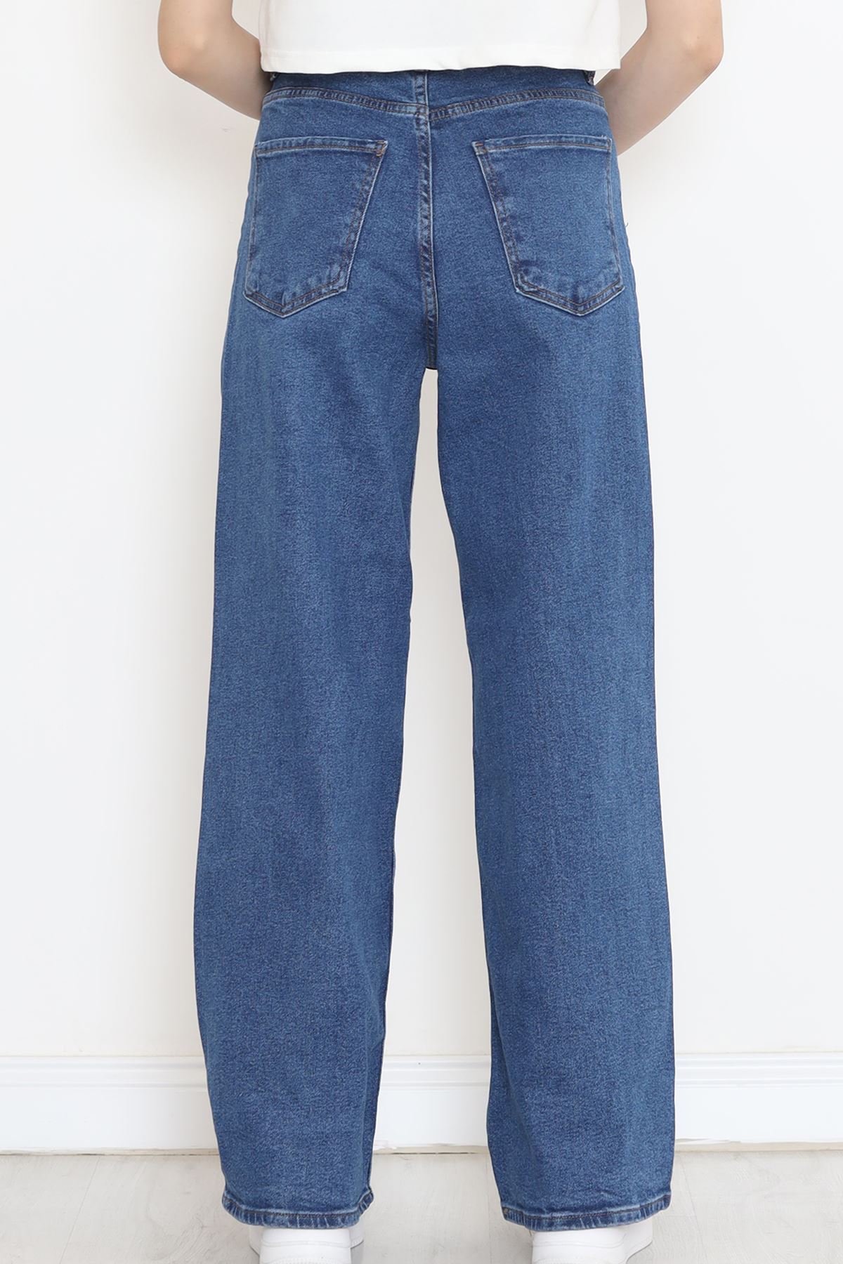 Palazzo Kot Pantolon Mavi2 - 17285.1431.