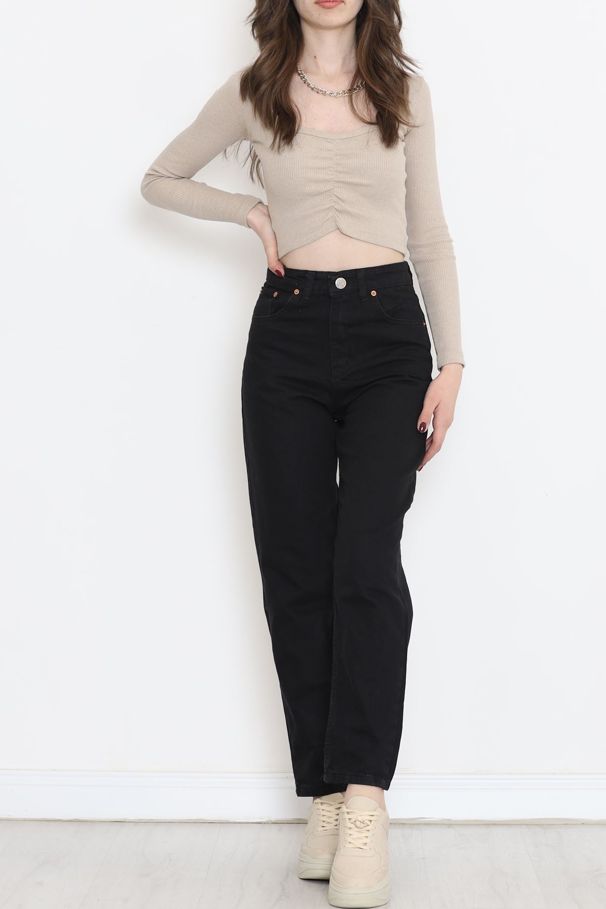 Boyfriend Kot Pantolon Siyah2 - 18224.1431.