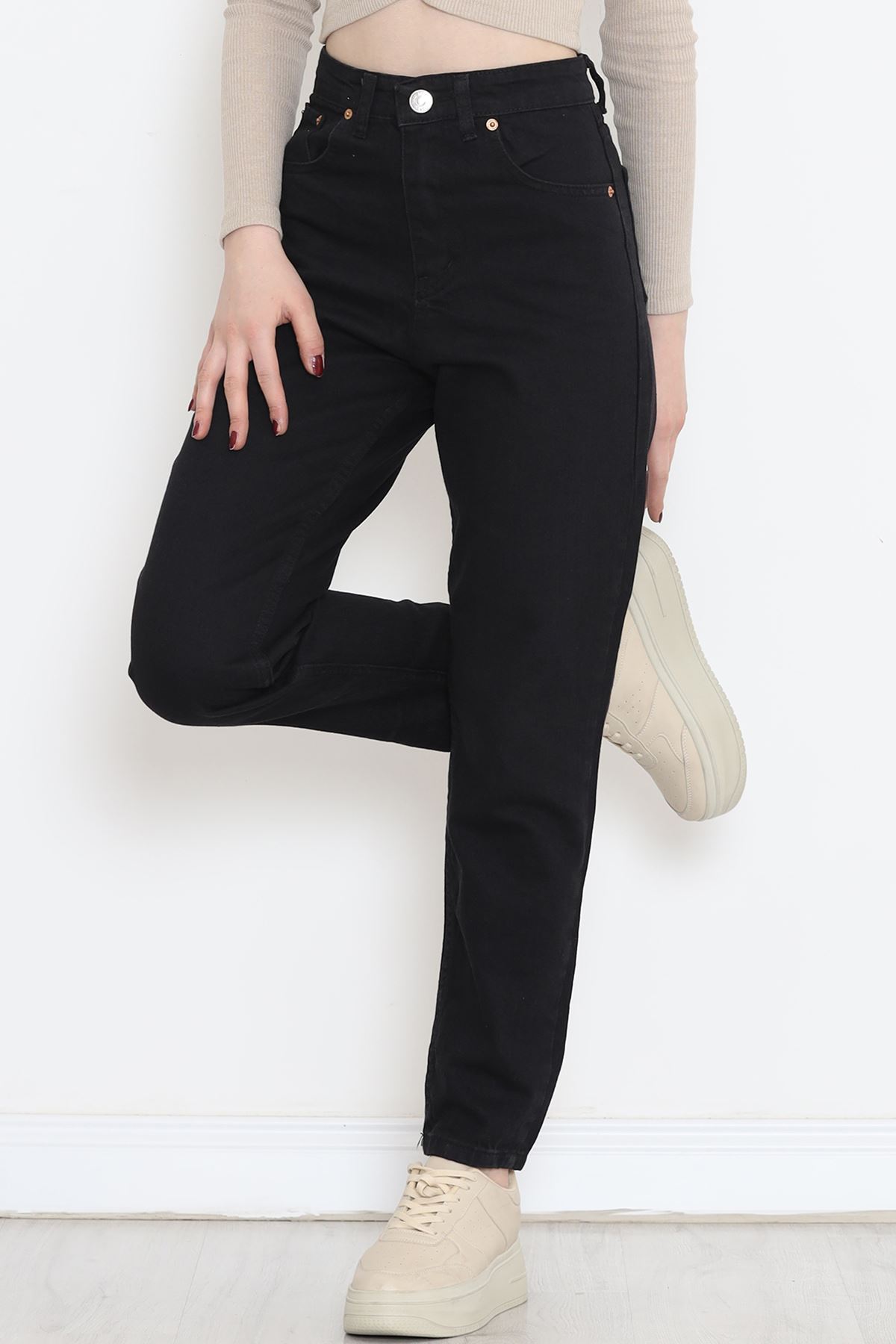 Boyfriend Kot Pantolon Siyah2 - 18224.1431.