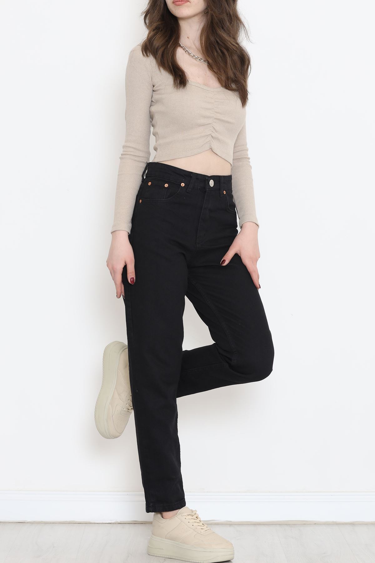 Boyfriend Kot Pantolon Siyah2 - 18224.1431.