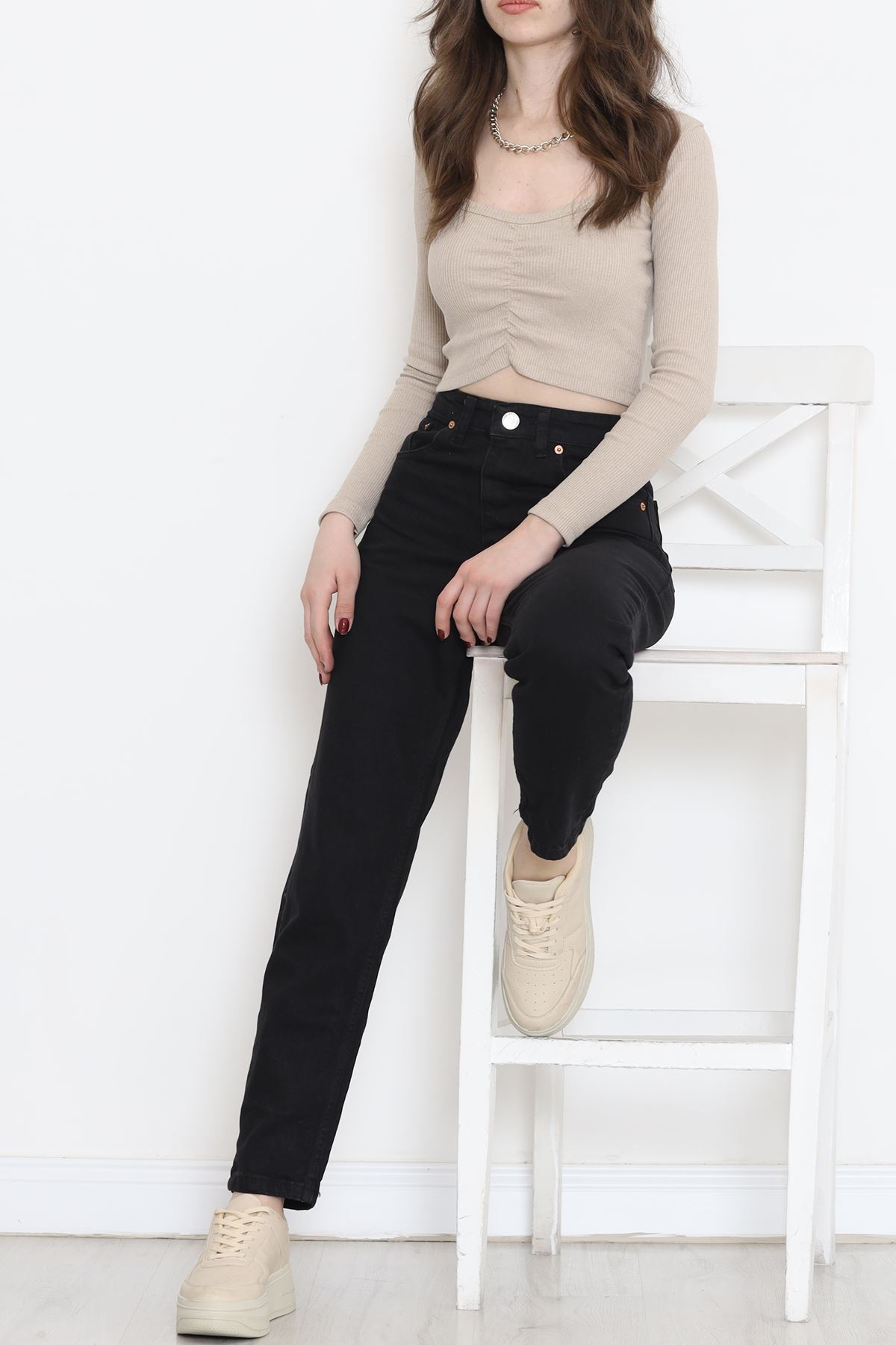 Boyfriend Kot Pantolon Siyah2 - 18224.1431.