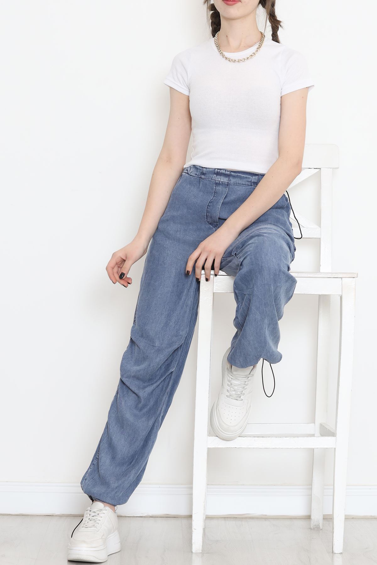 Kaşkorse Bisiklet Yaka Body Beyaz - 17395.1723.