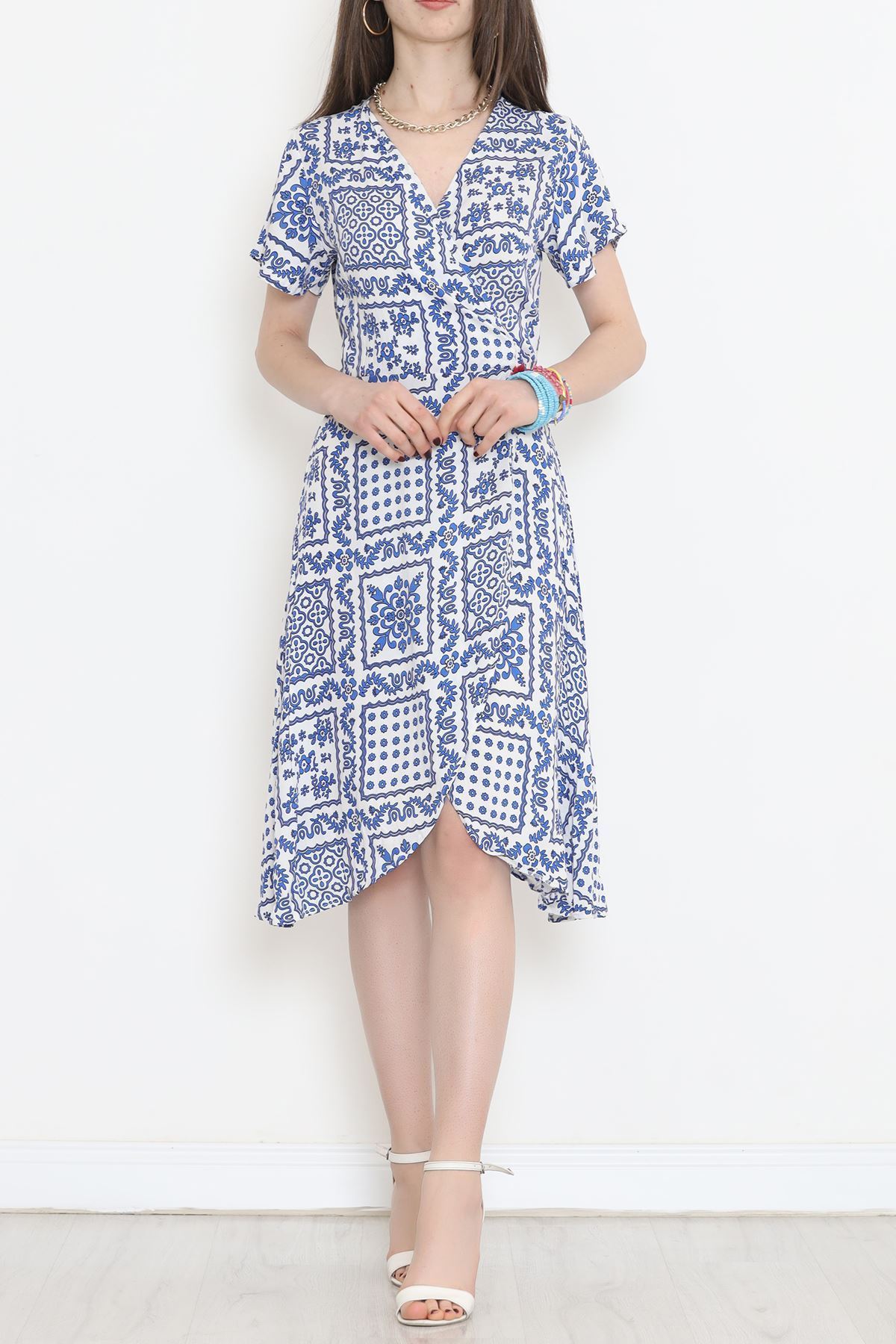 Kimono Elbise Saks - 152341.701.