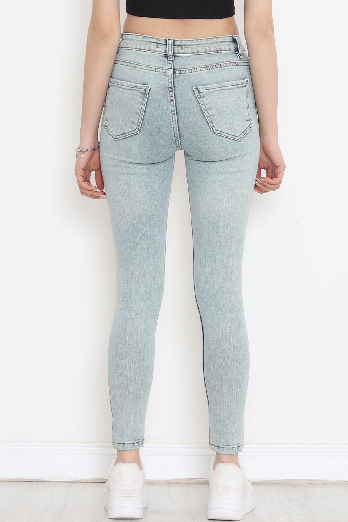 Süper Likra Kot Pantolon Yeşiltint - 9815.1431.