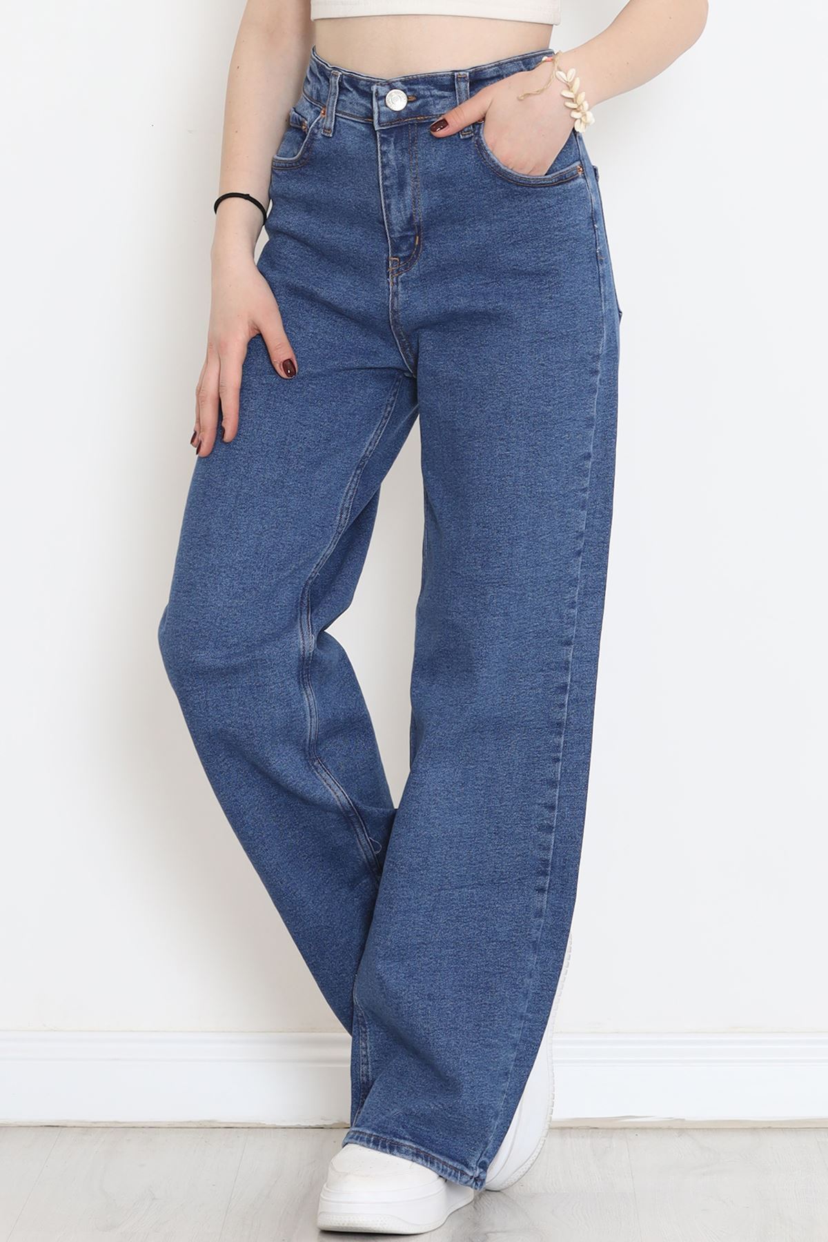 Palazzo Kot Pantolon Mavi3 - 11879.1431.