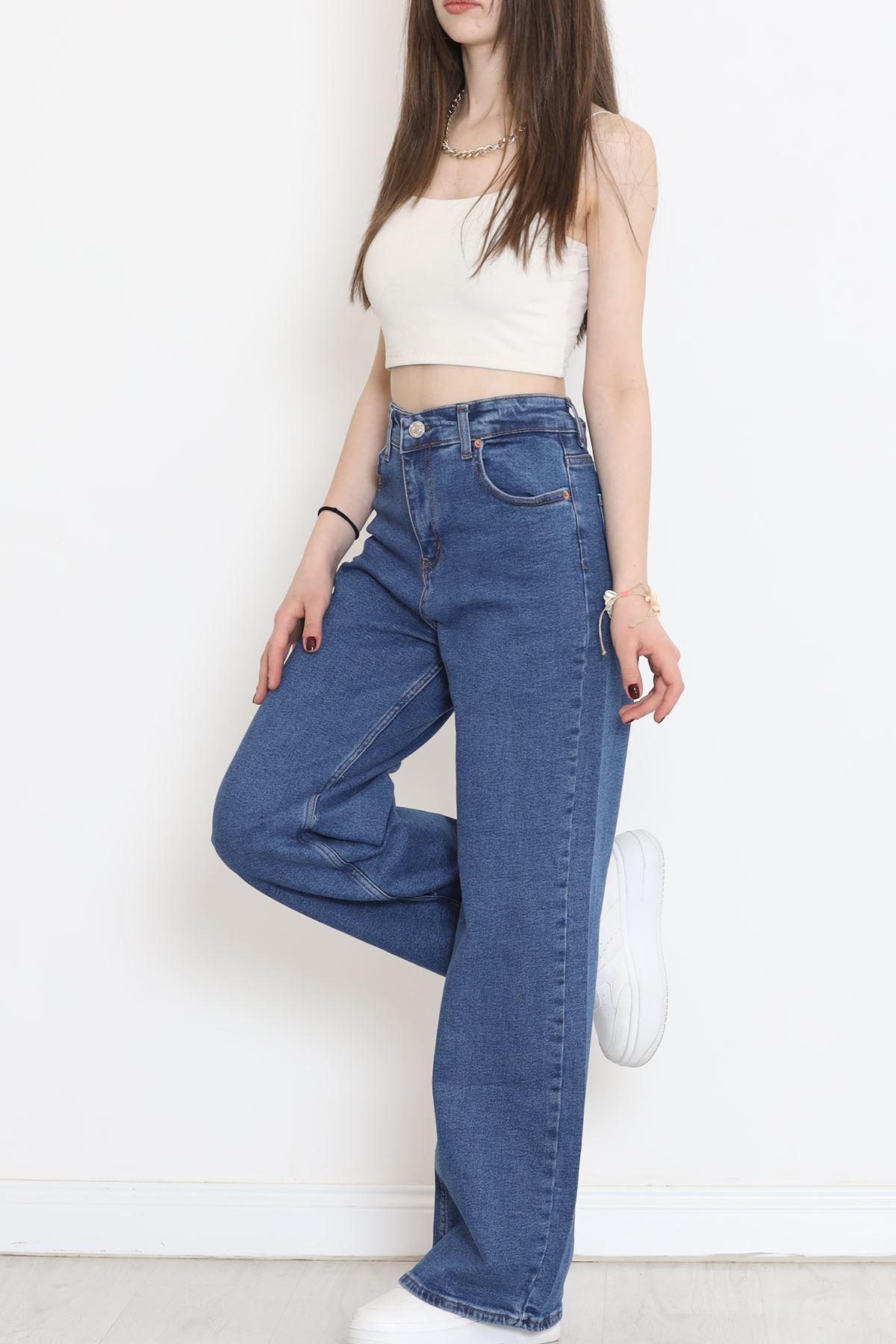 Palazzo Kot Pantolon Mavi3 - 11879.1431.