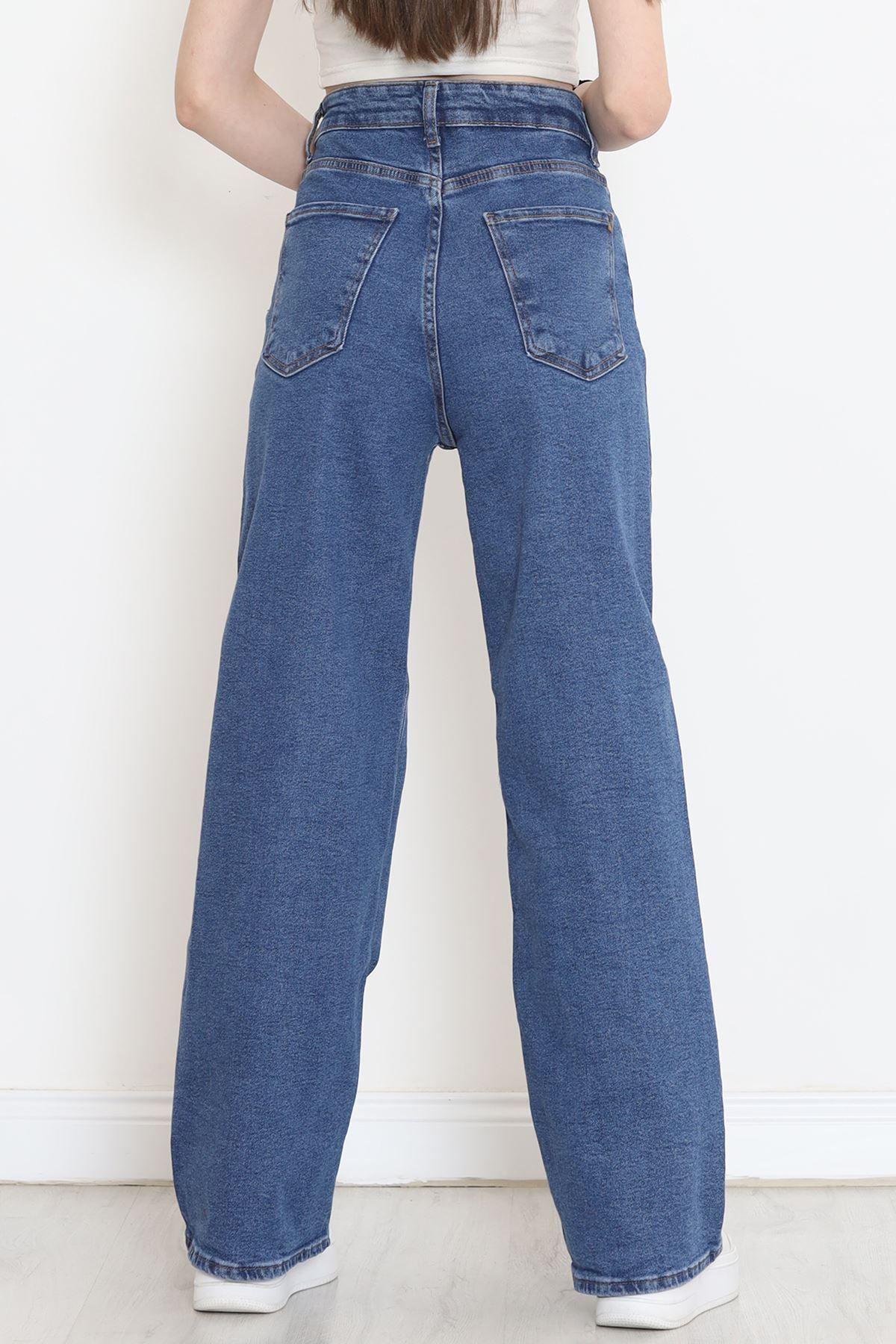 Palazzo Kot Pantolon Mavi3 - 11879.1431.