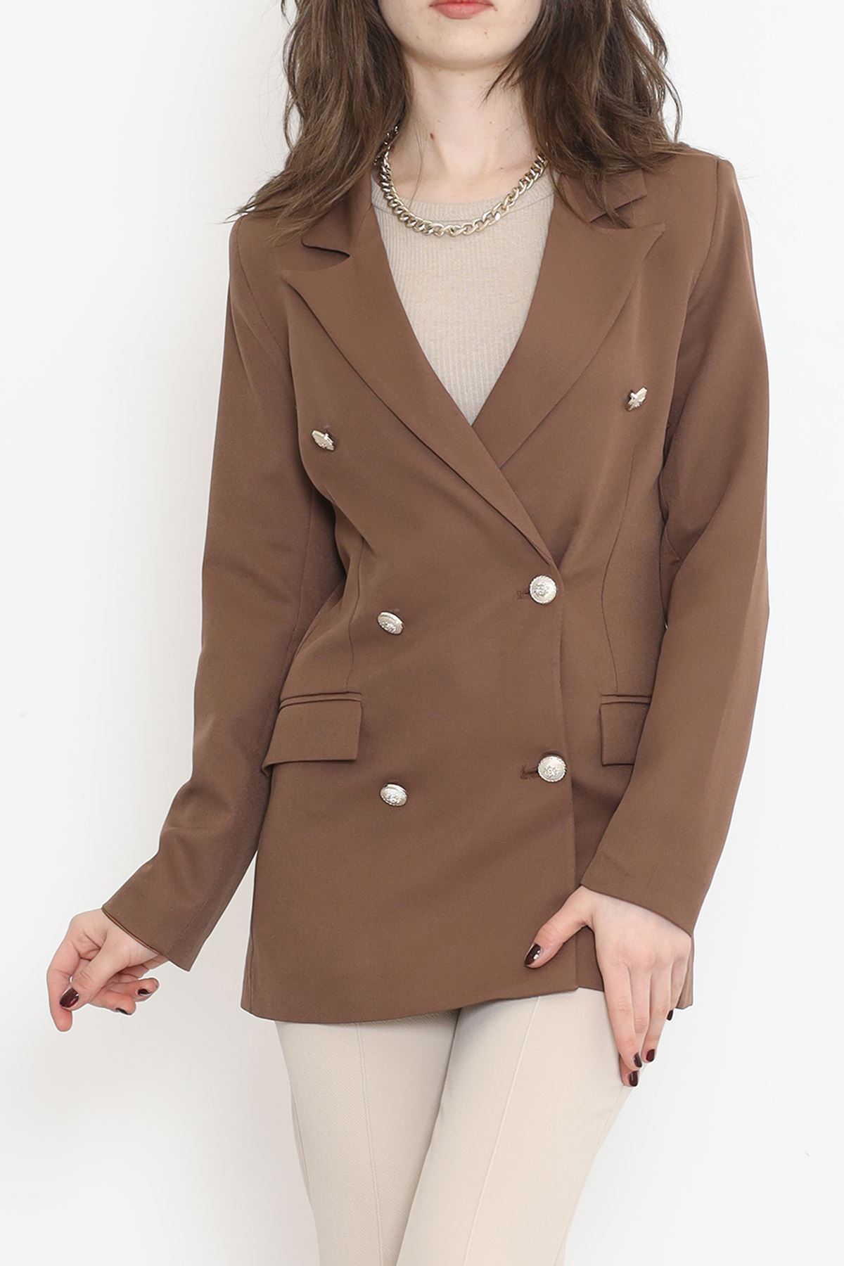 Blazer Ceket Kahve - 16611.1811.