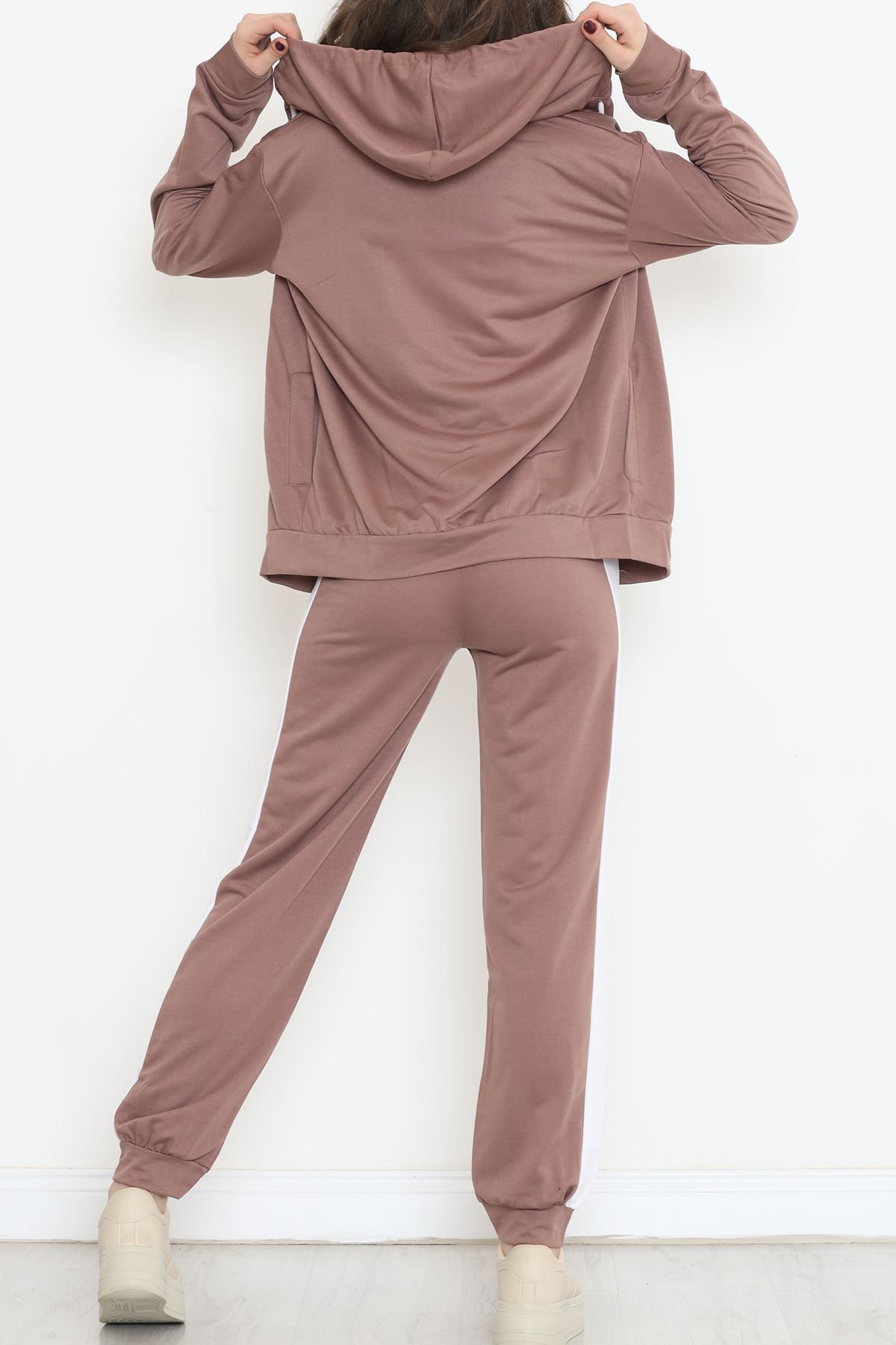 Fermuarlı Takım Kahve - 16679.5238.