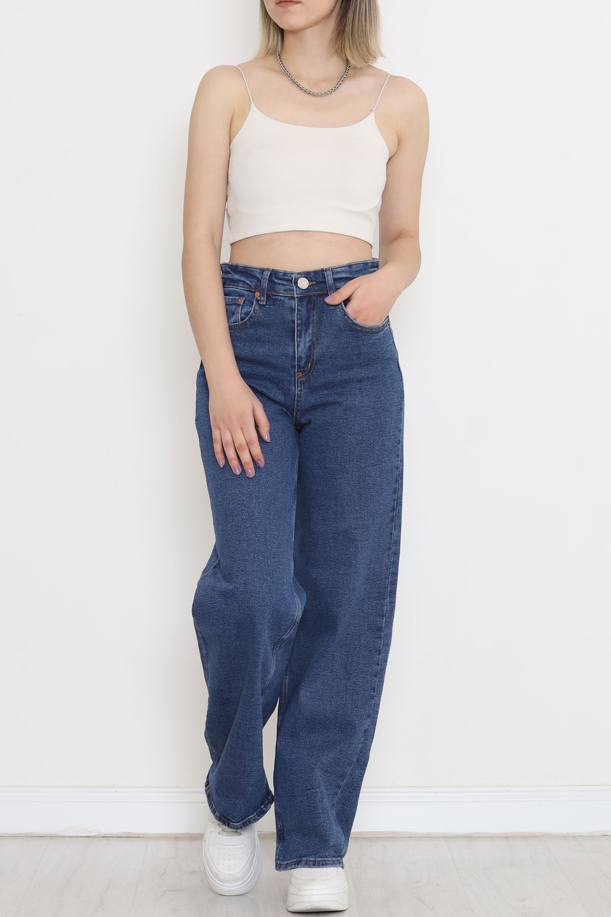 Palazzo Kot Pantolon Mavi - 17285.1431.