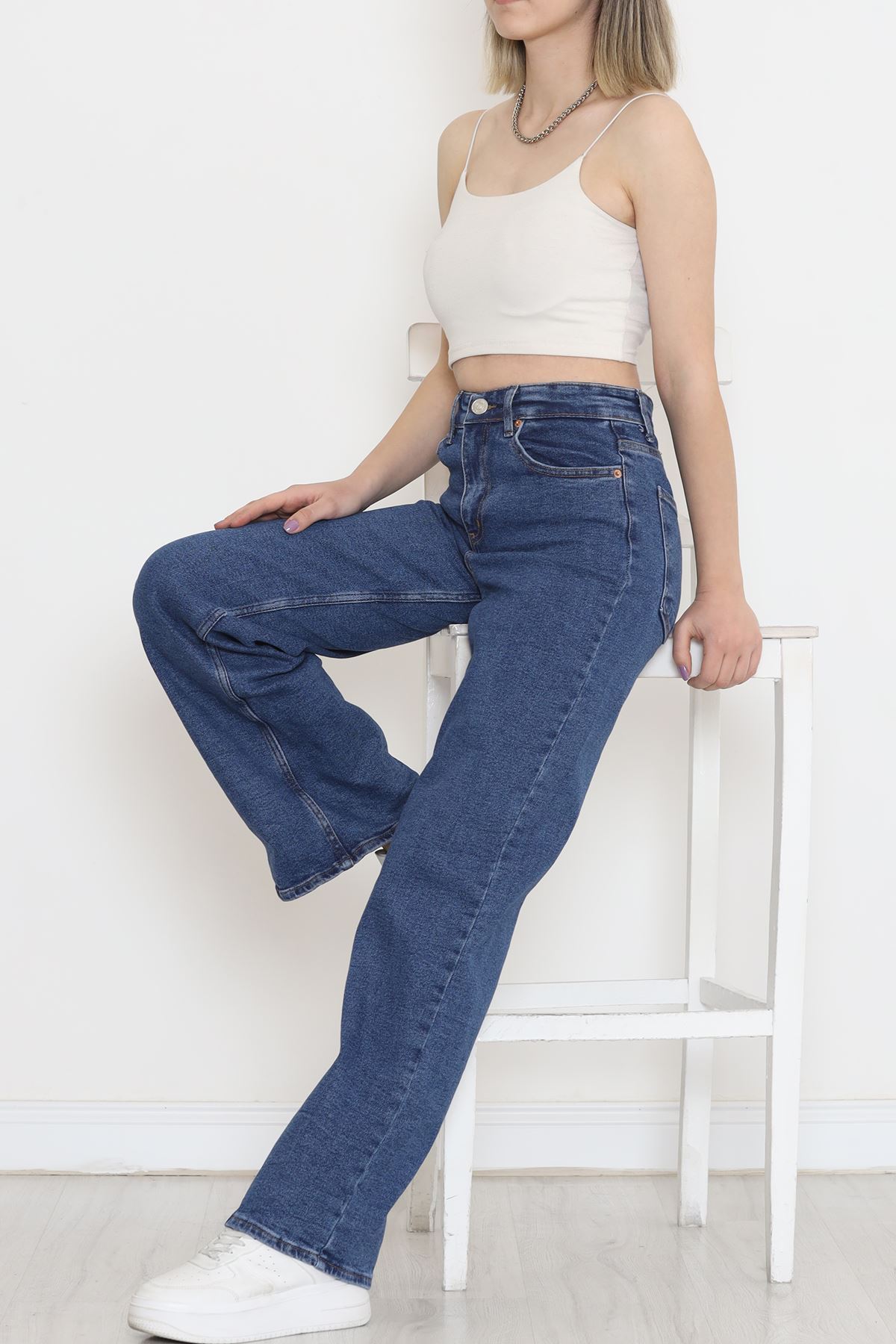 Palazzo Kot Pantolon Mavi - 17285.1431.