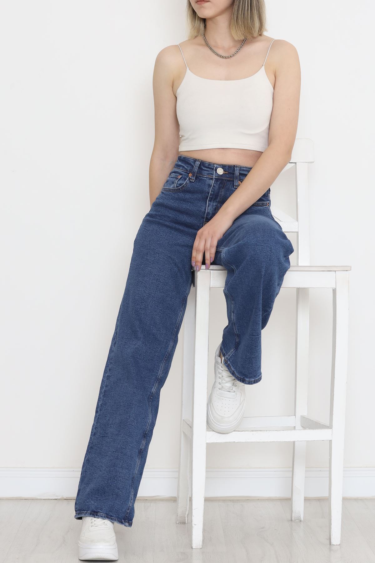 Palazzo Kot Pantolon Mavi - 17285.1431.