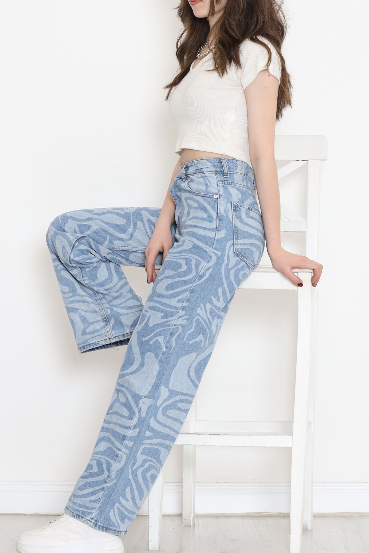 Palazzo Kot Pantolon Açıkmavi1 - 11879.1431.