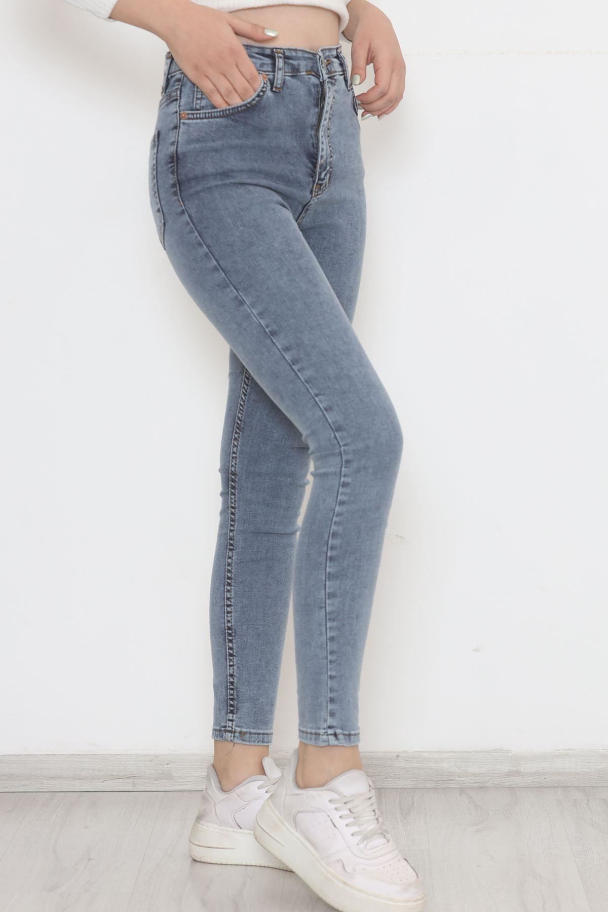 Dar Paça Kot Pantolon Mavi6 - 11918.1431.