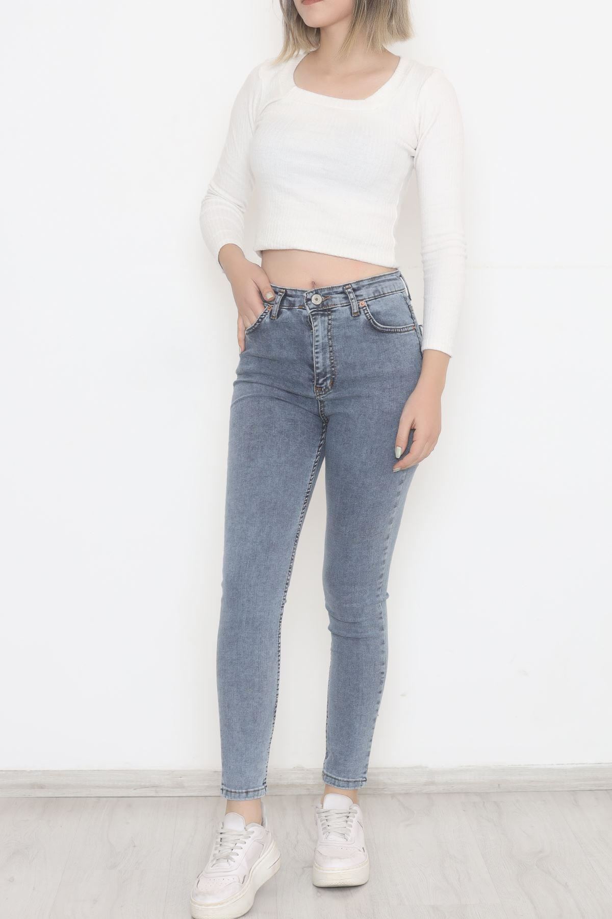 Dar Paça Kot Pantolon Mavi6 - 11918.1431.